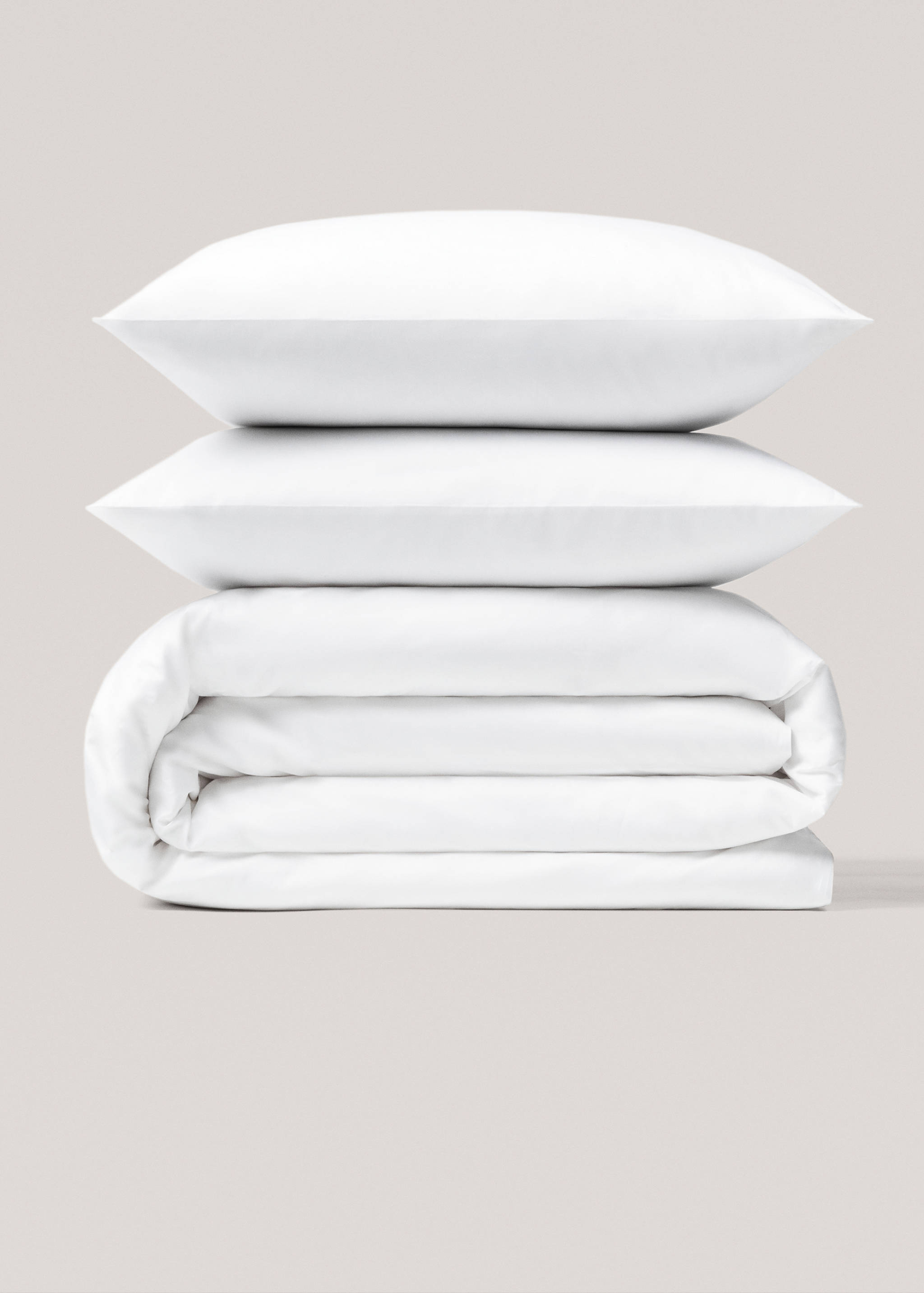 Satin duvet cover single bed - Article without model