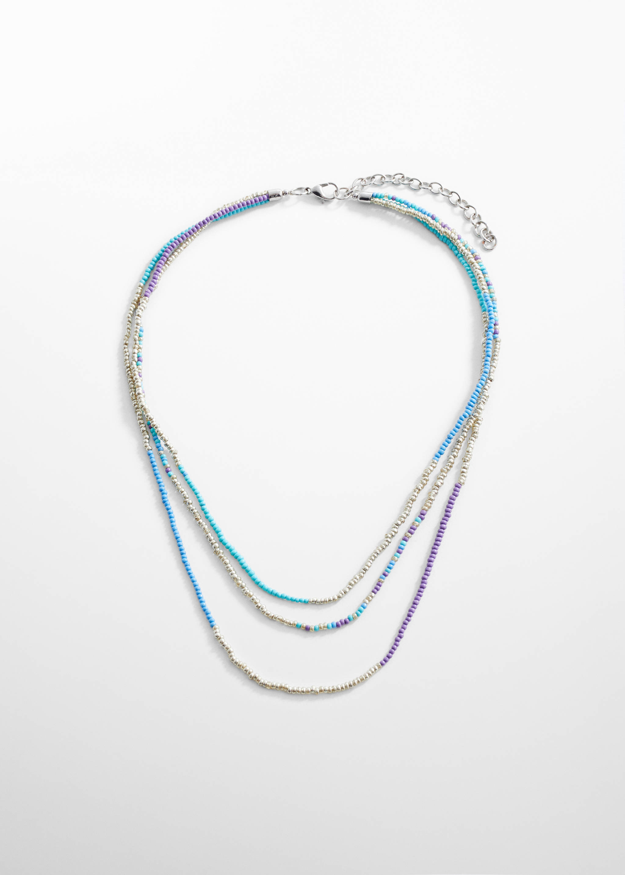 Collier perles combinées - Article sans modèle