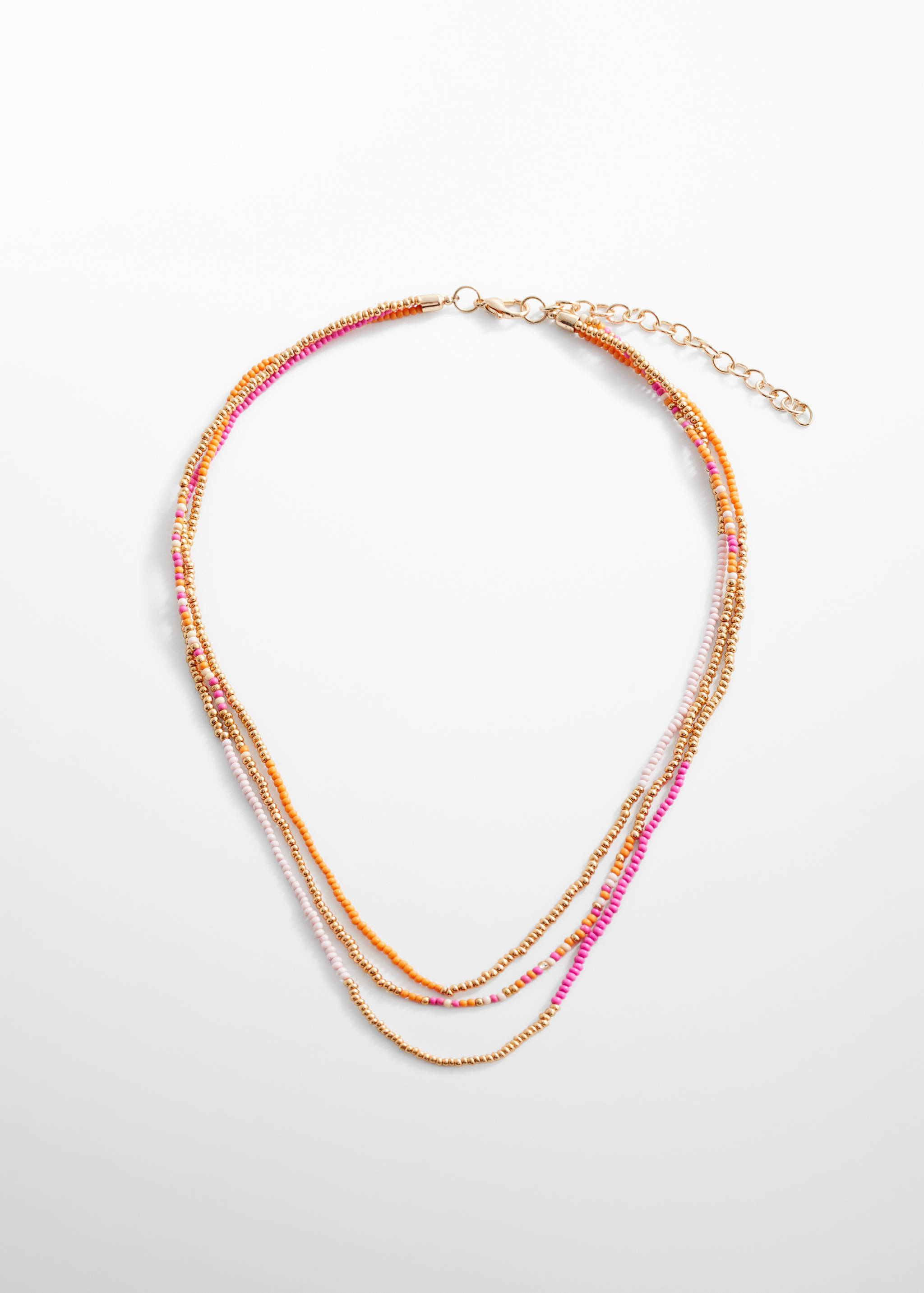 Collier perles combinées - Article sans modèle