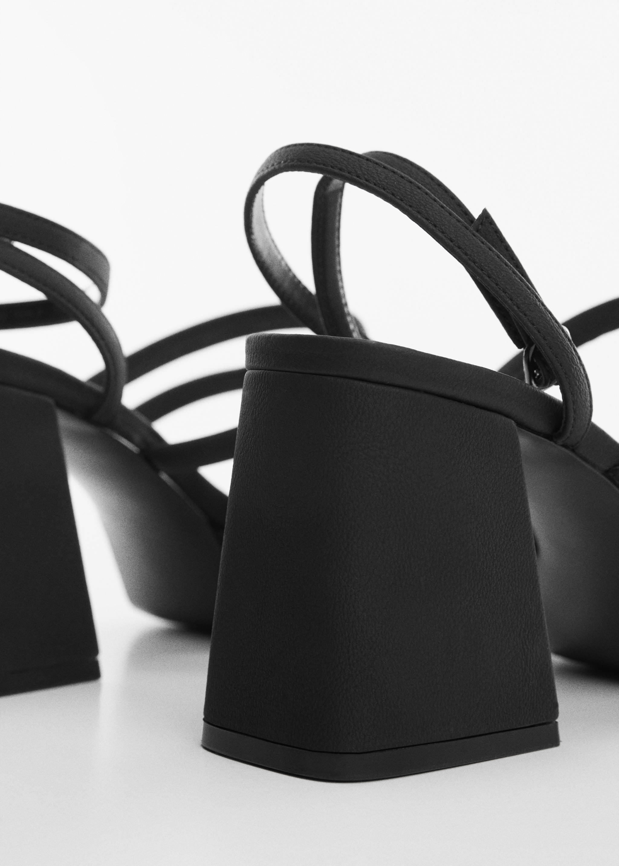 Strappy heeled sandals - Details of the article 2
