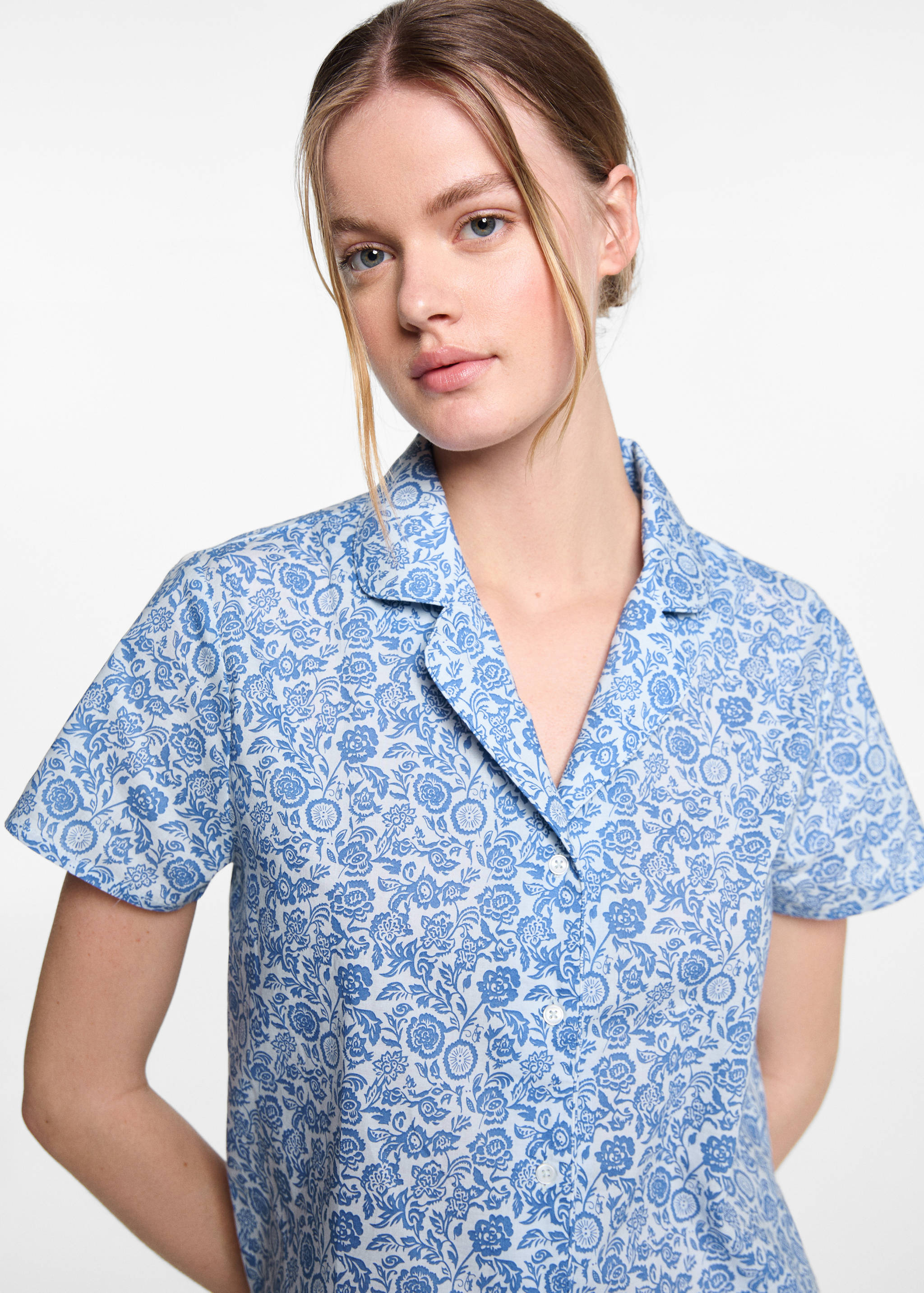 Pyjama court imprimé - Détail de l'article 1