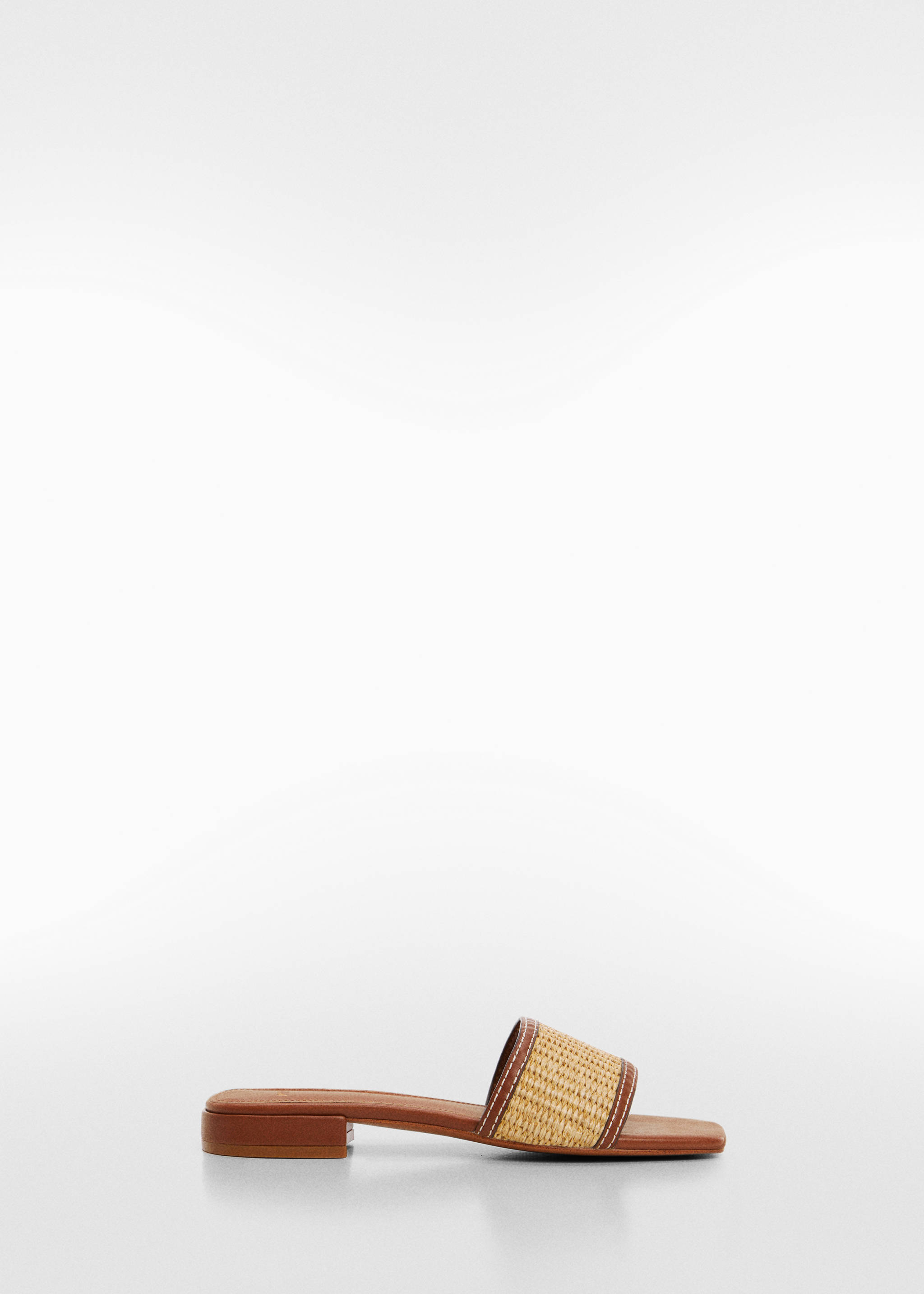 Raffia strap sandal - Article without model