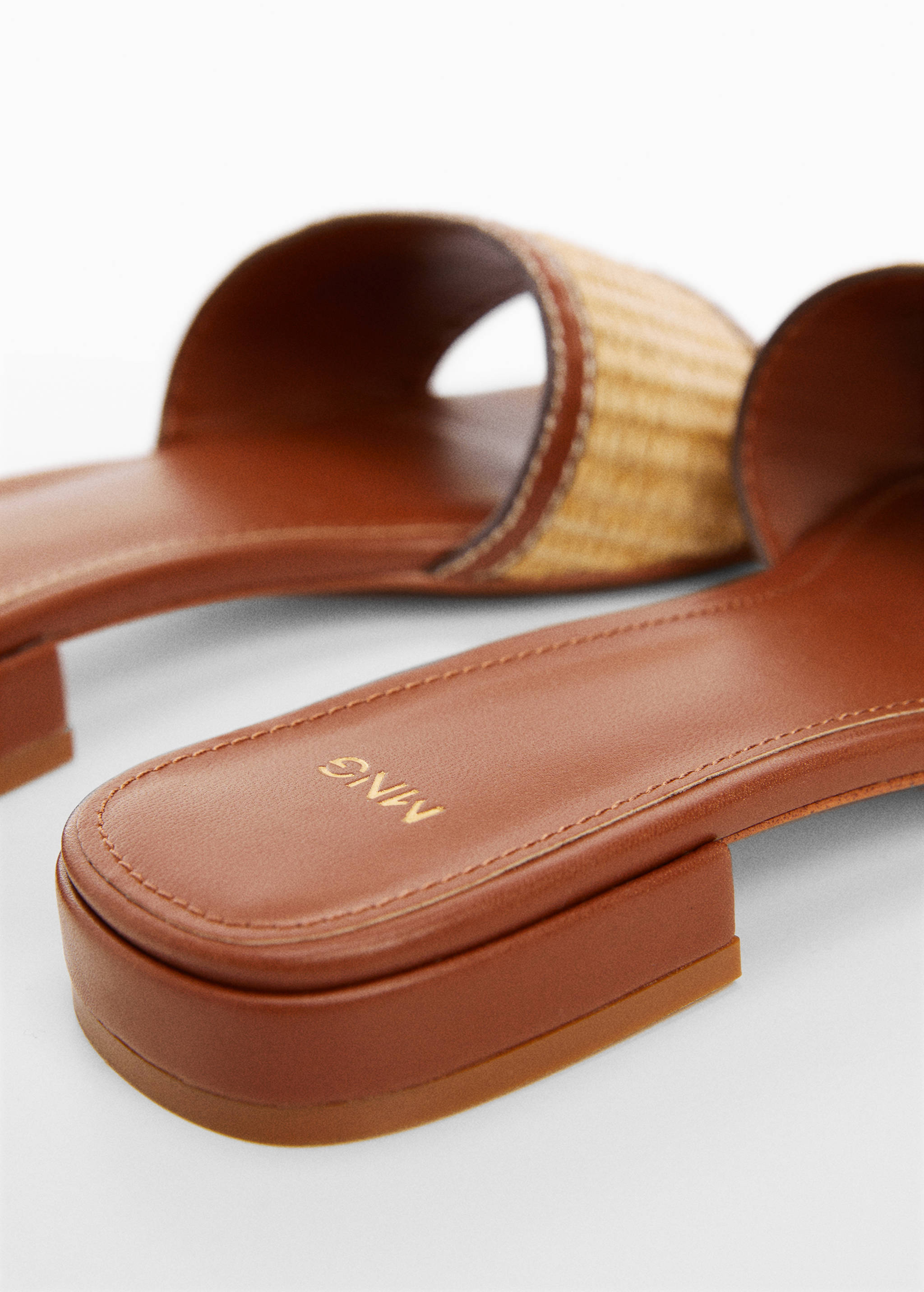 Raffia strap sandal - Details of the article 1