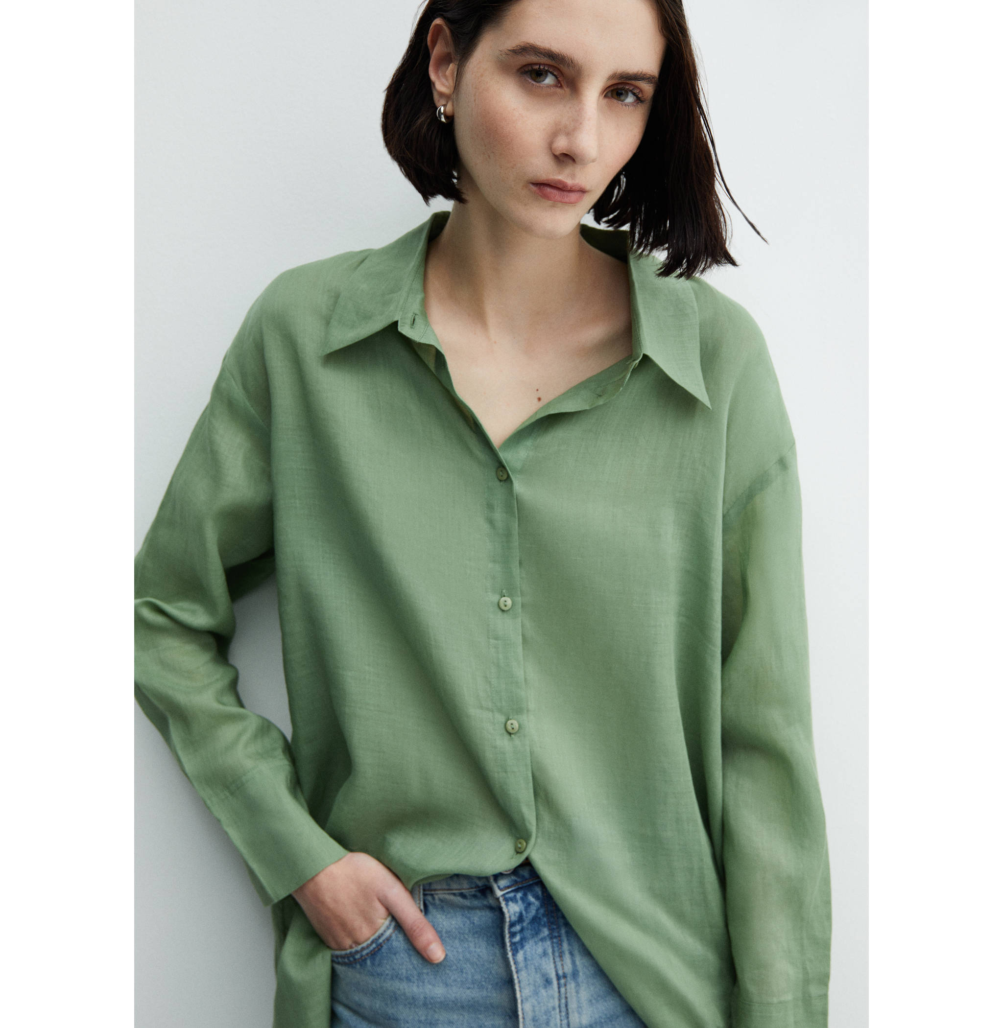 Oversize shirt openings - Medium plane