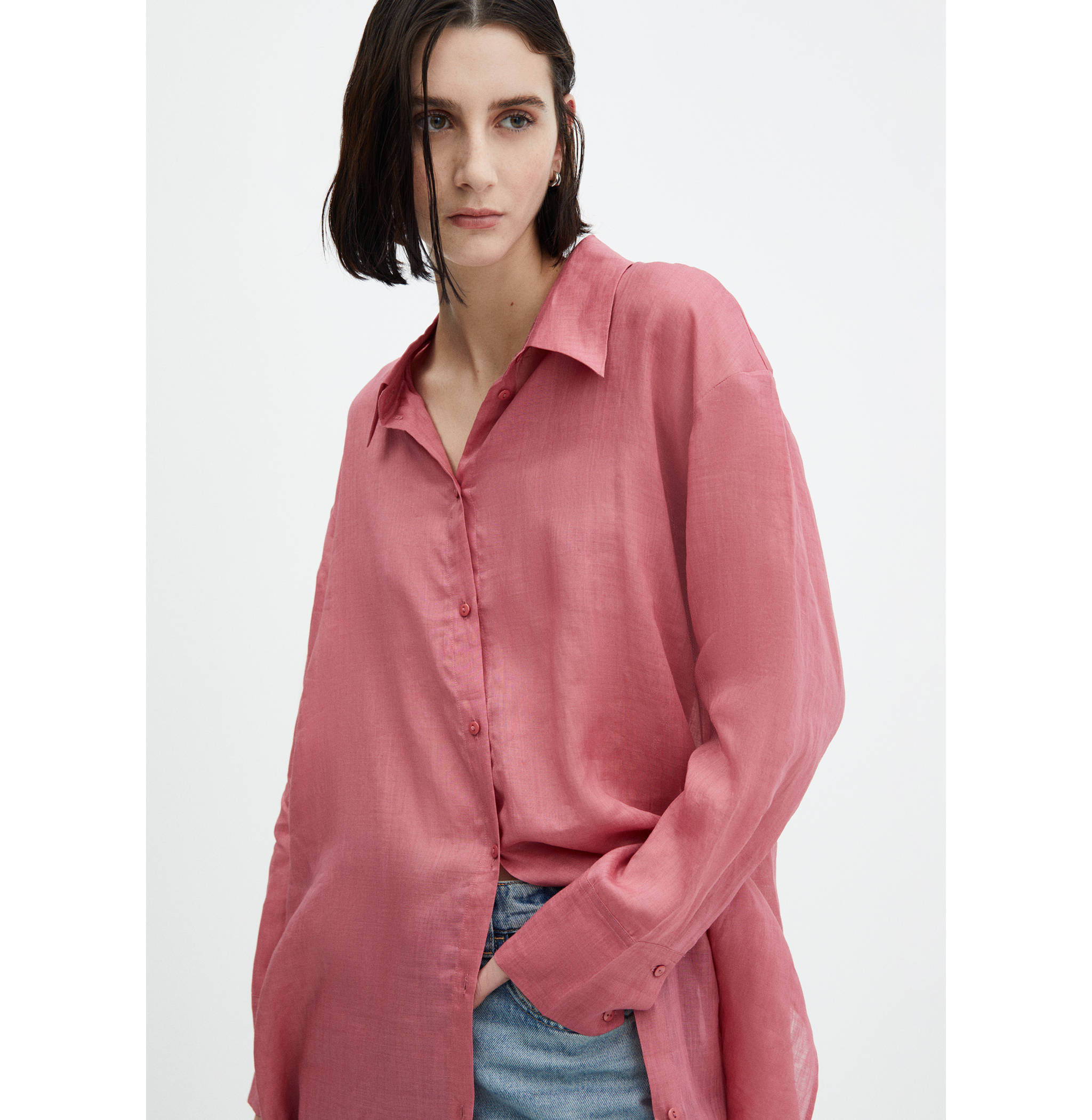 Oversize shirt openings - Medium plane