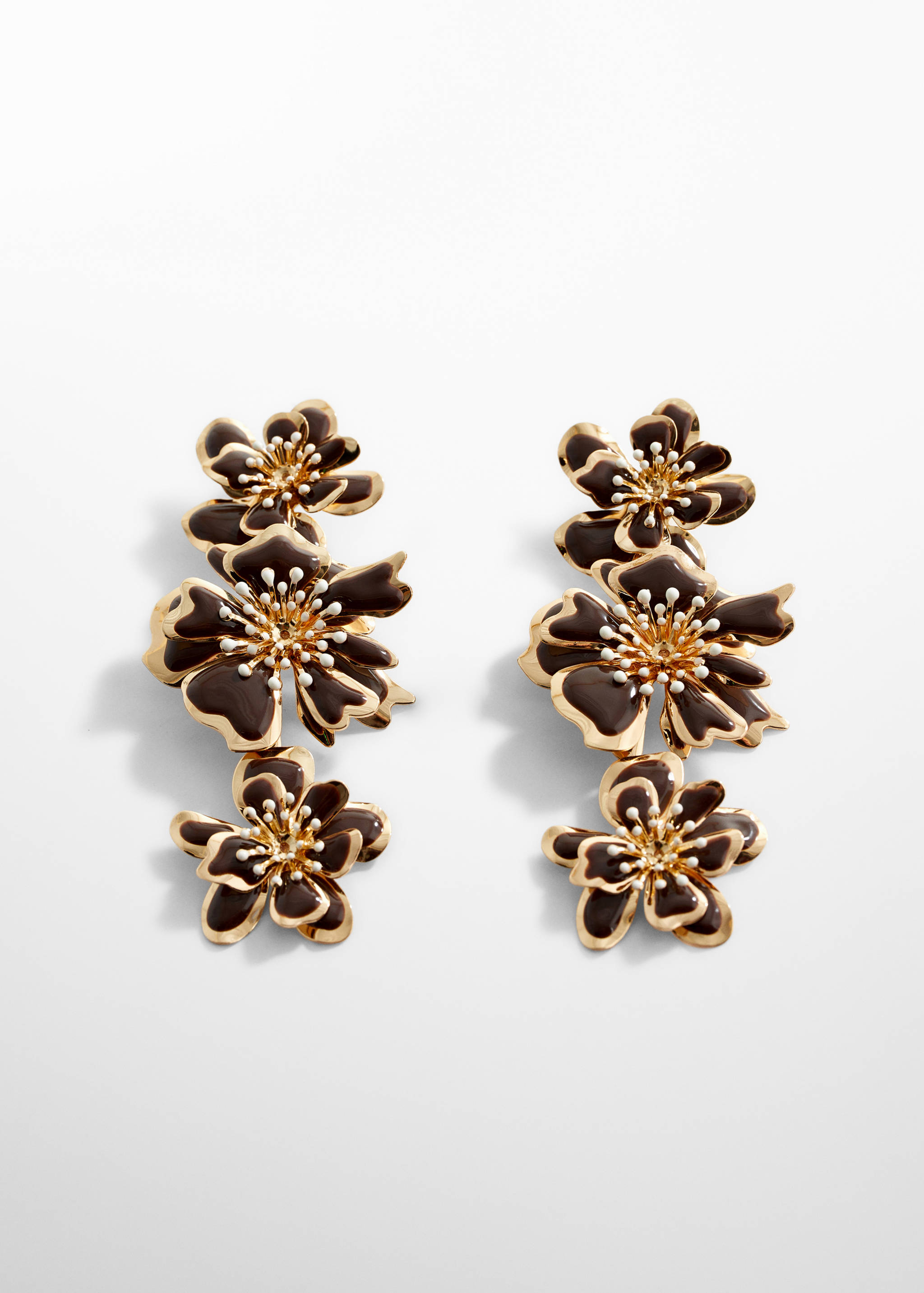 Pendientes colgantes flores - Artículo sin modelo