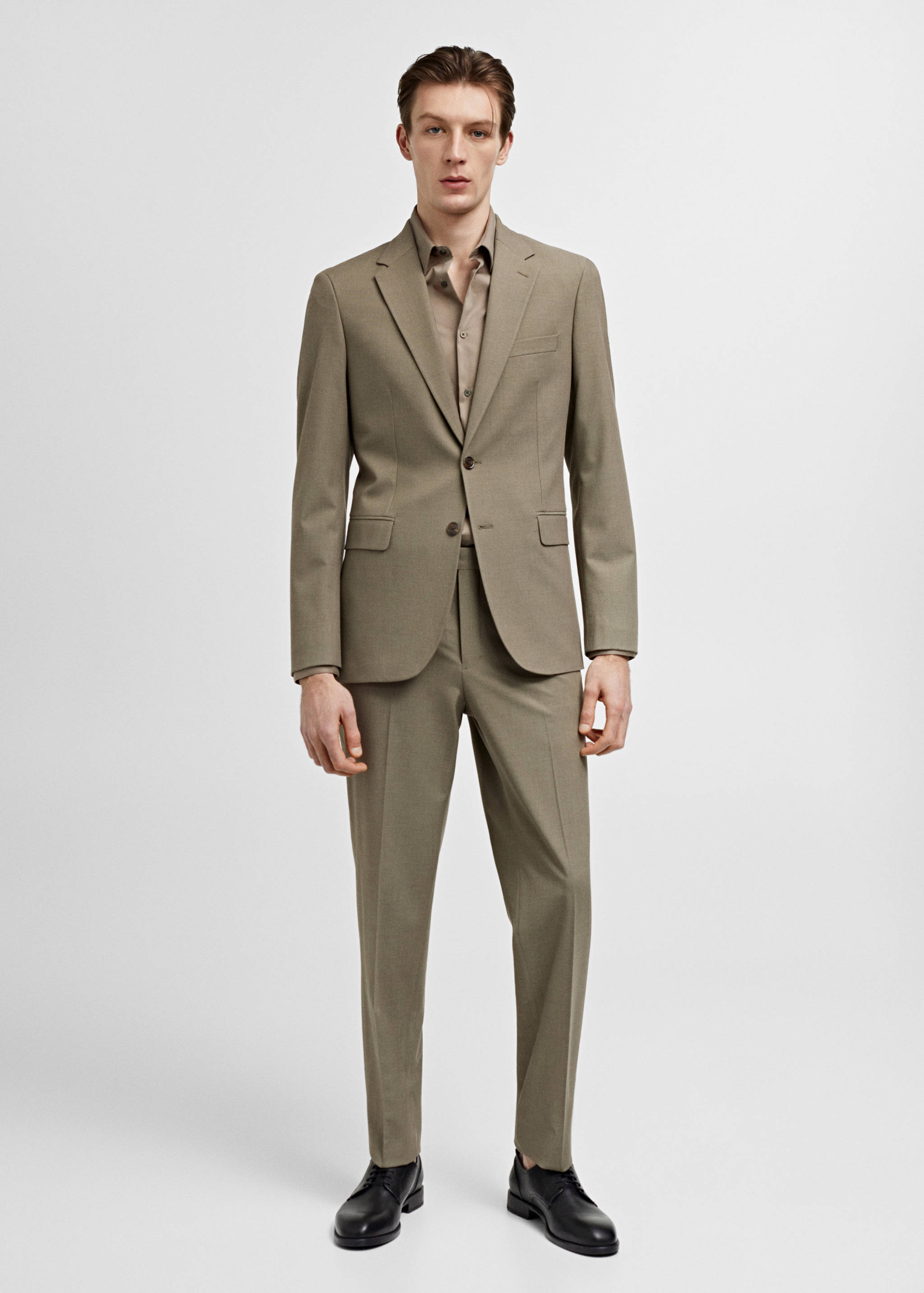 Veste costume slim-fit tissu comfort stretch - Plan général