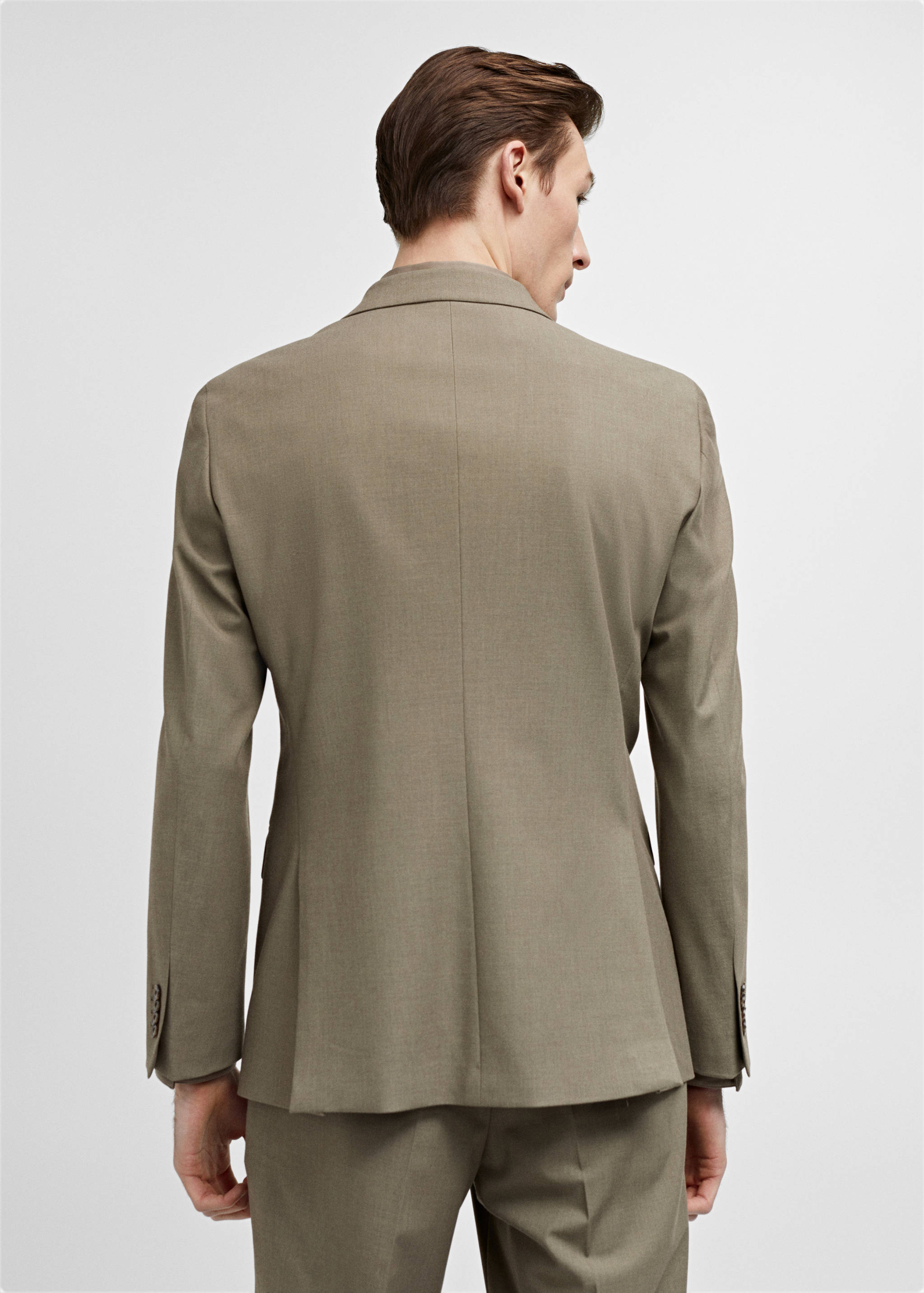 Veste costume slim-fit tissu comfort stretch - Verso de l’article