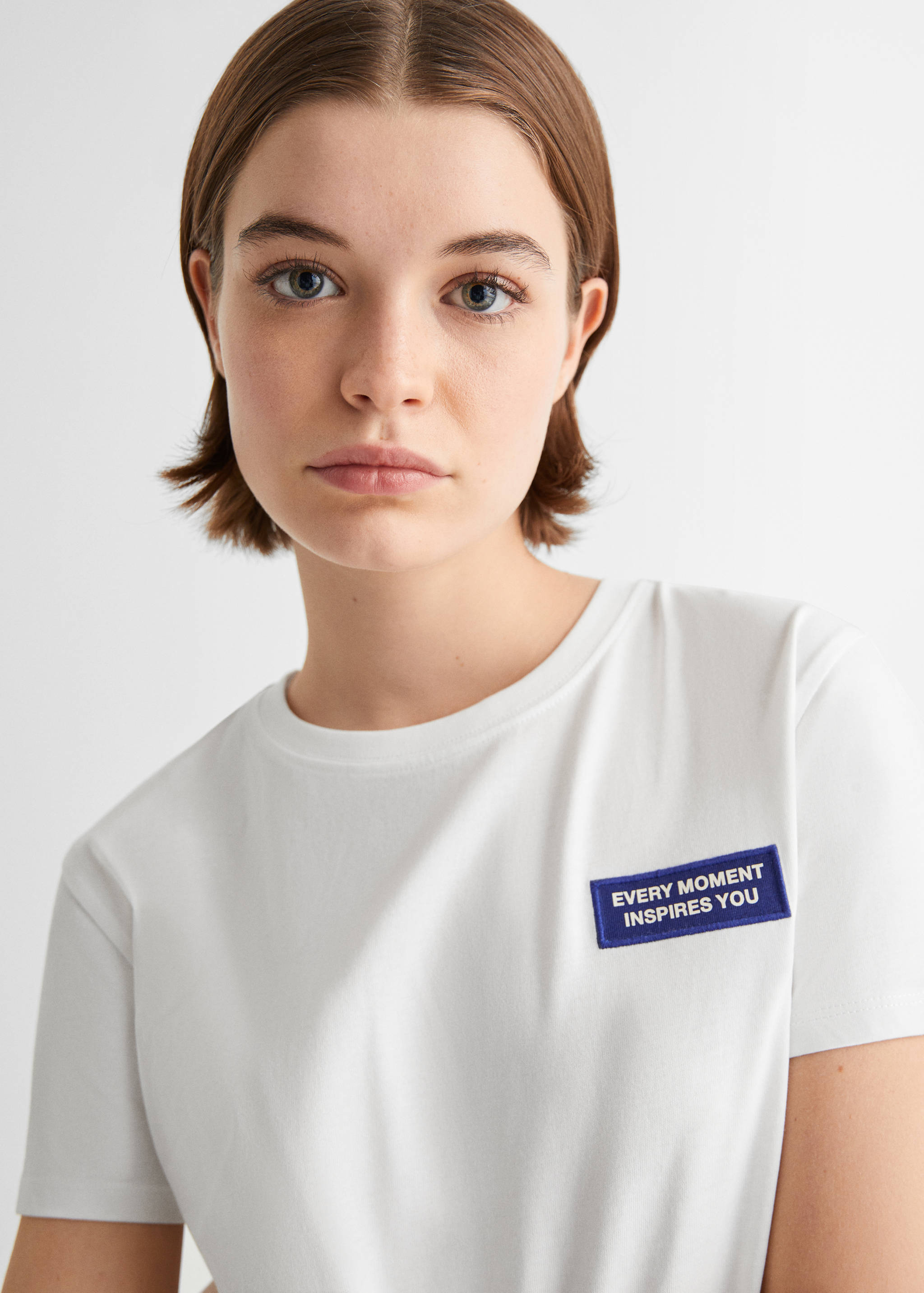 T-shirt message imprimé - Détail de l'article 1