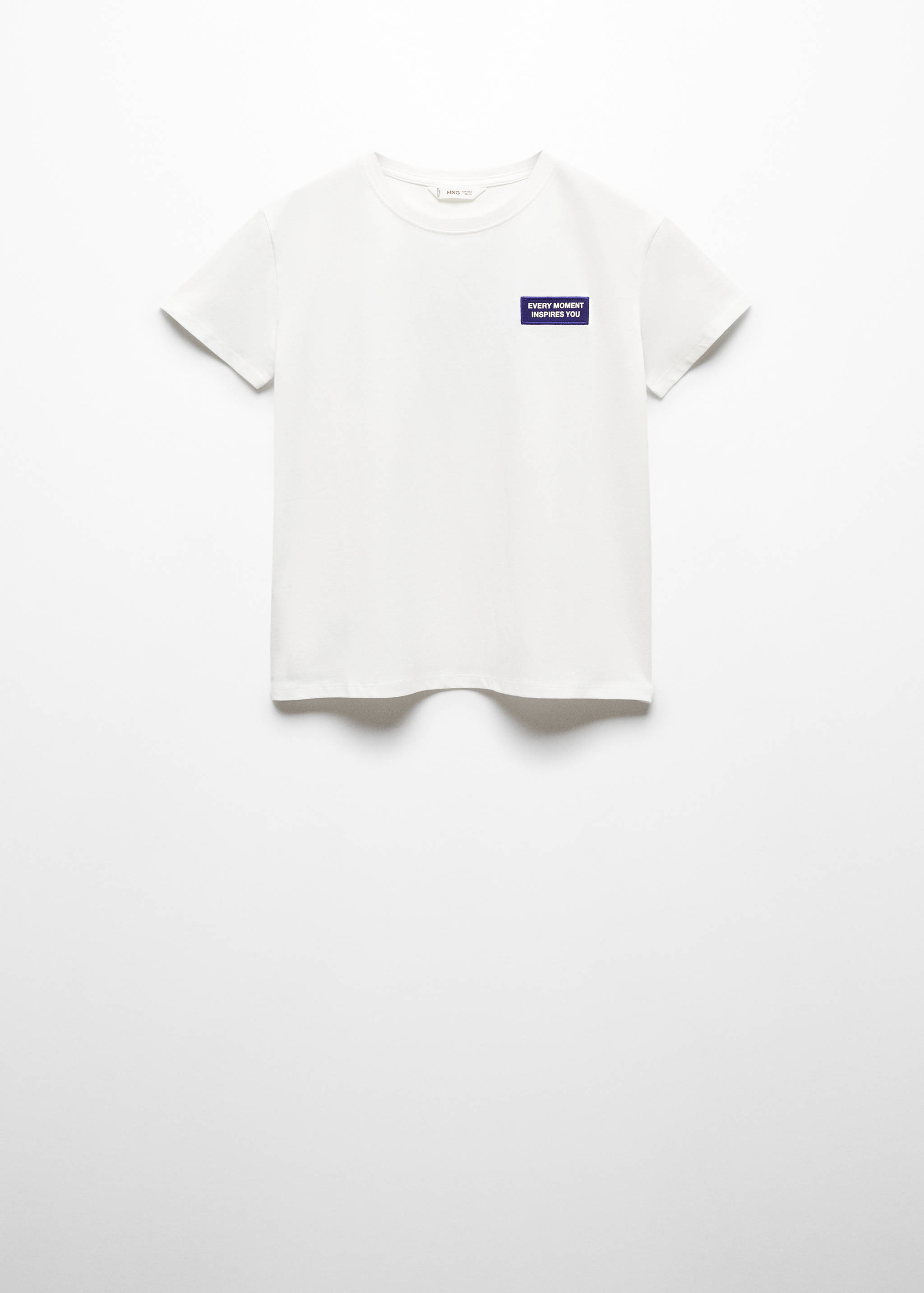 T-shirt message imprimé - Article sans modèle