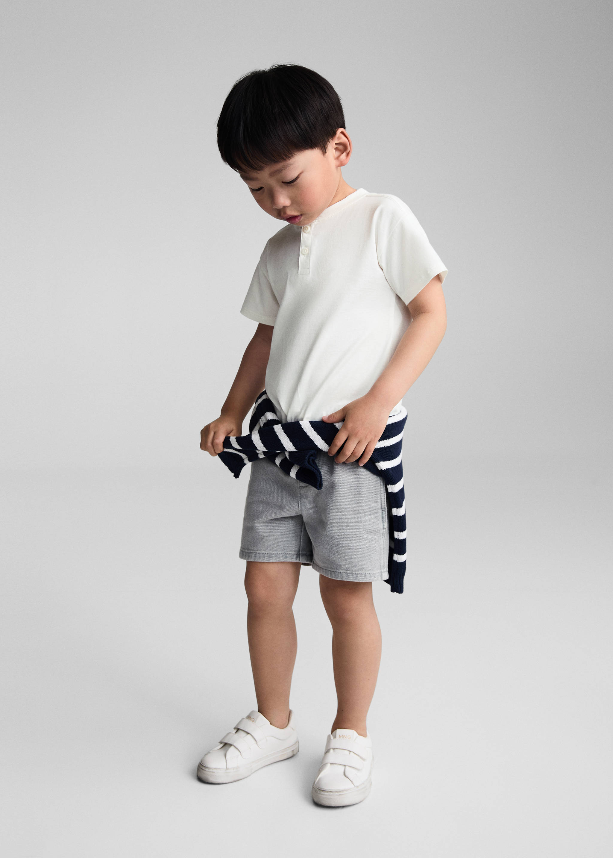T-shirt basique en coton - Plan général