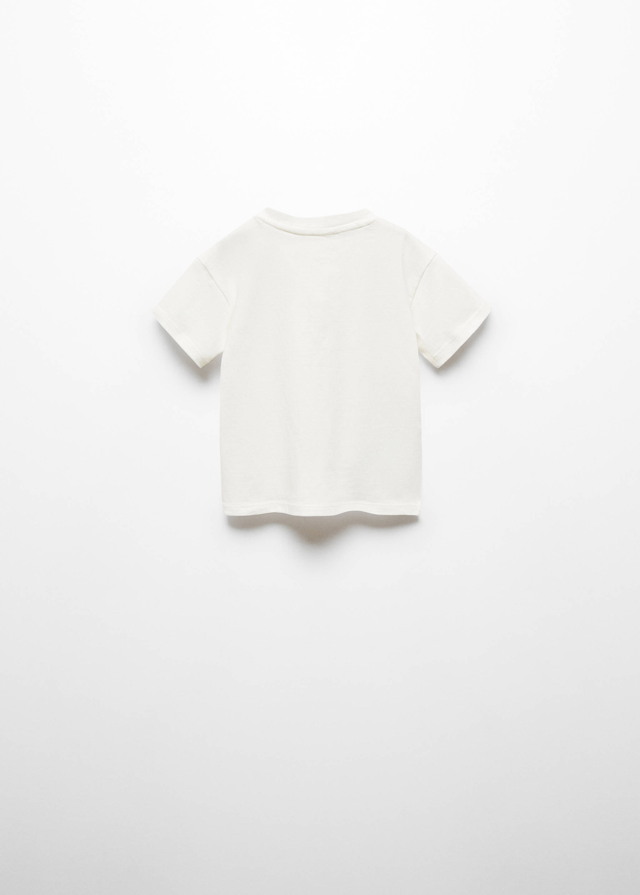 T-shirt basique en coton - Verso de l’article