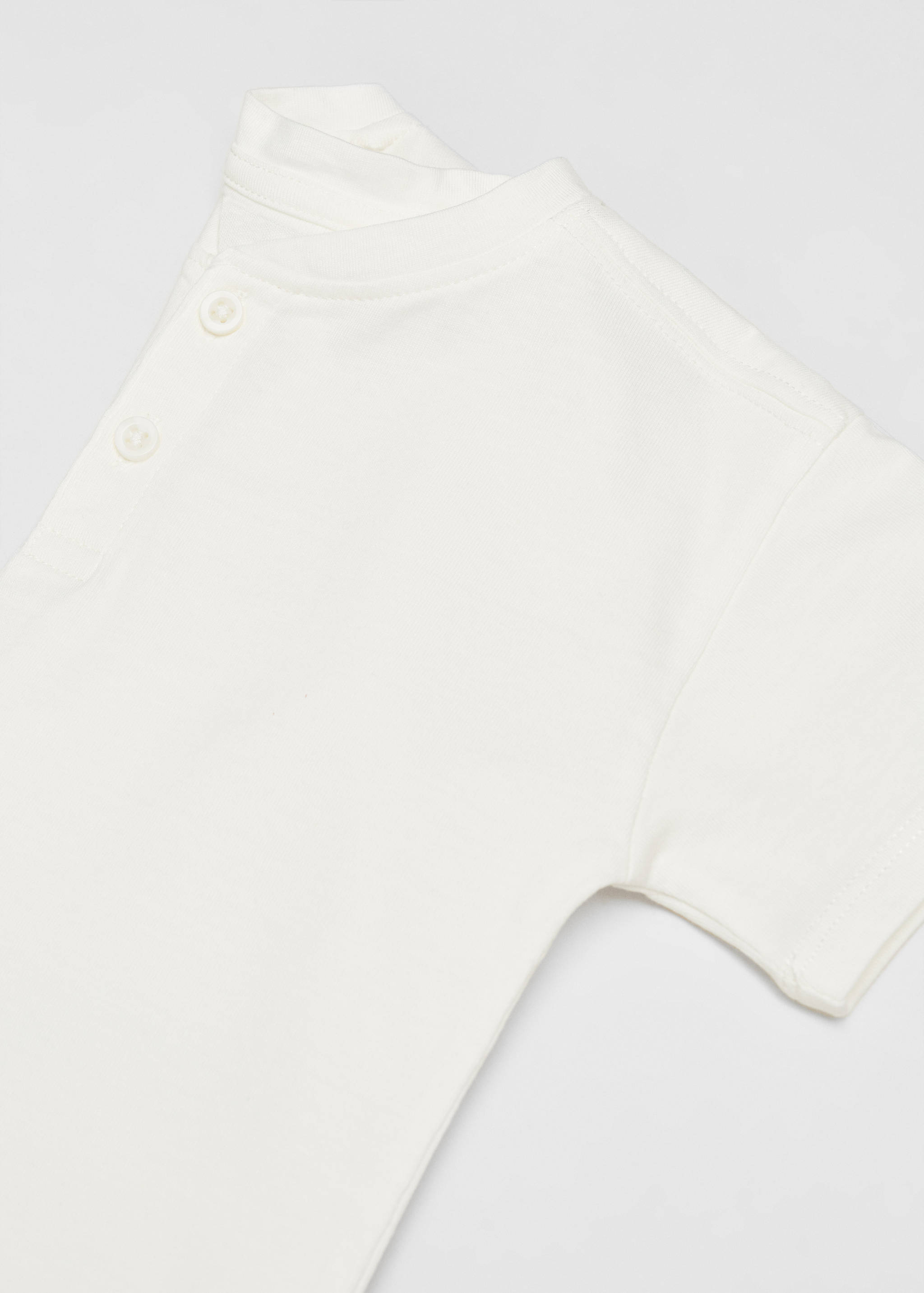 T-shirt basique en coton - Détail de l'article 0