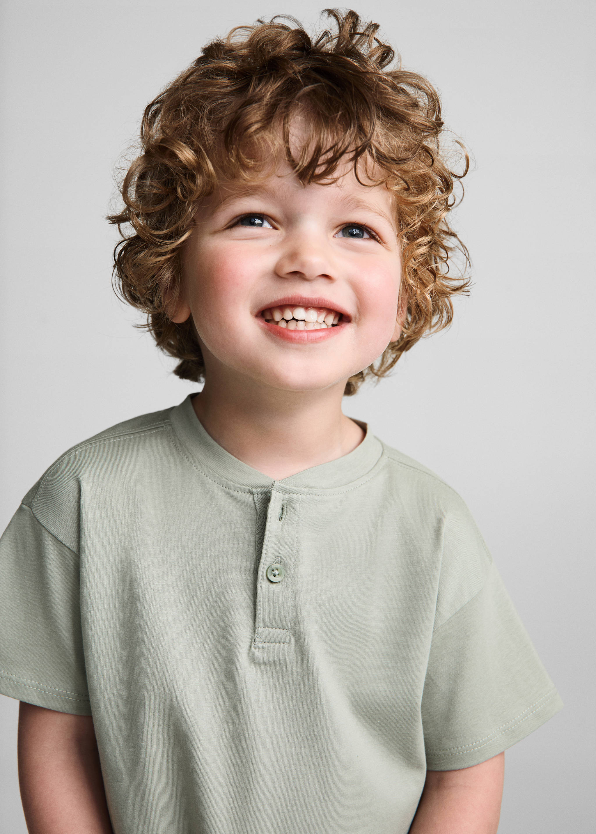 T-shirt basique en coton - Détail de l'article 1