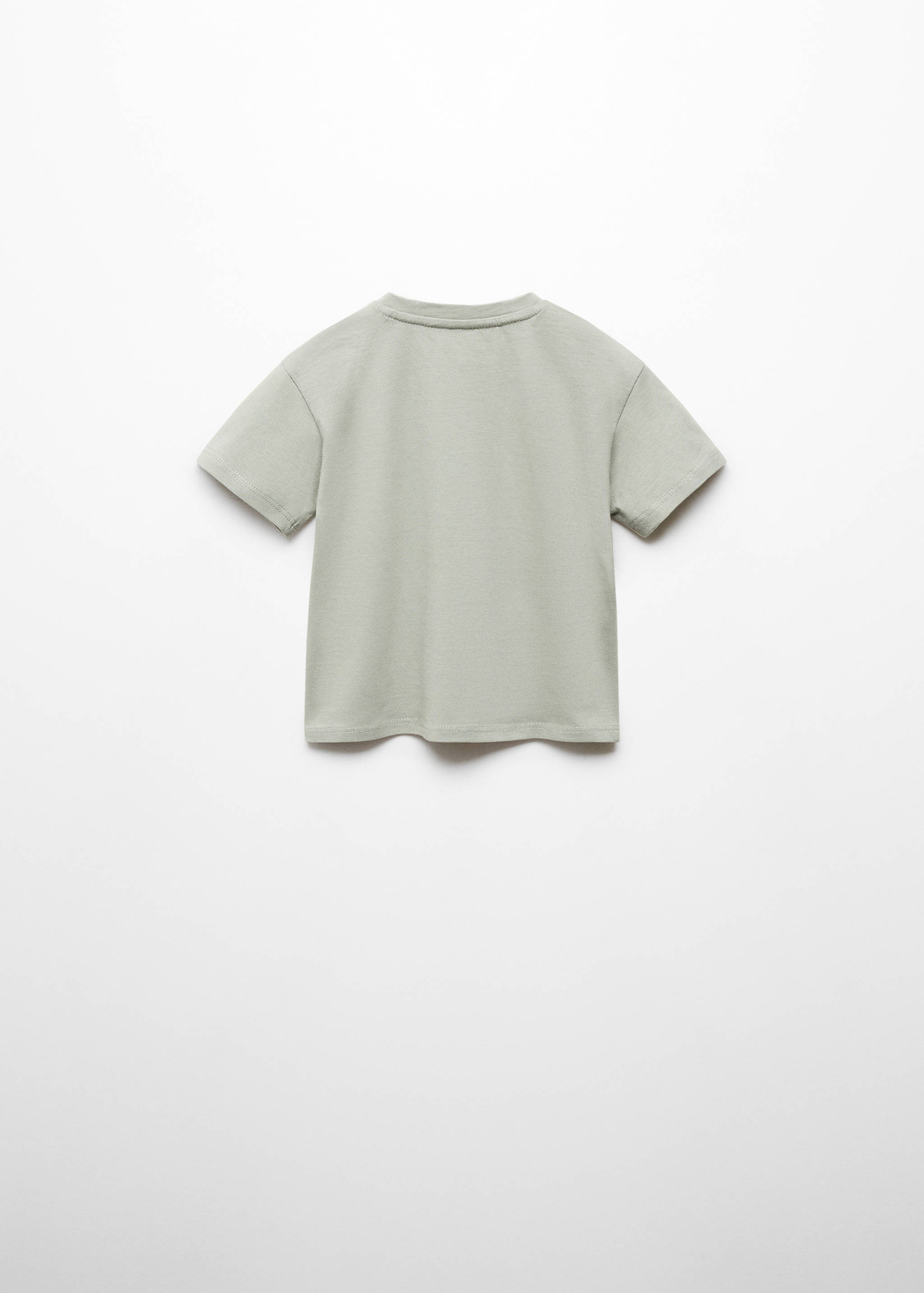 T-shirt basique en coton - Verso de l’article