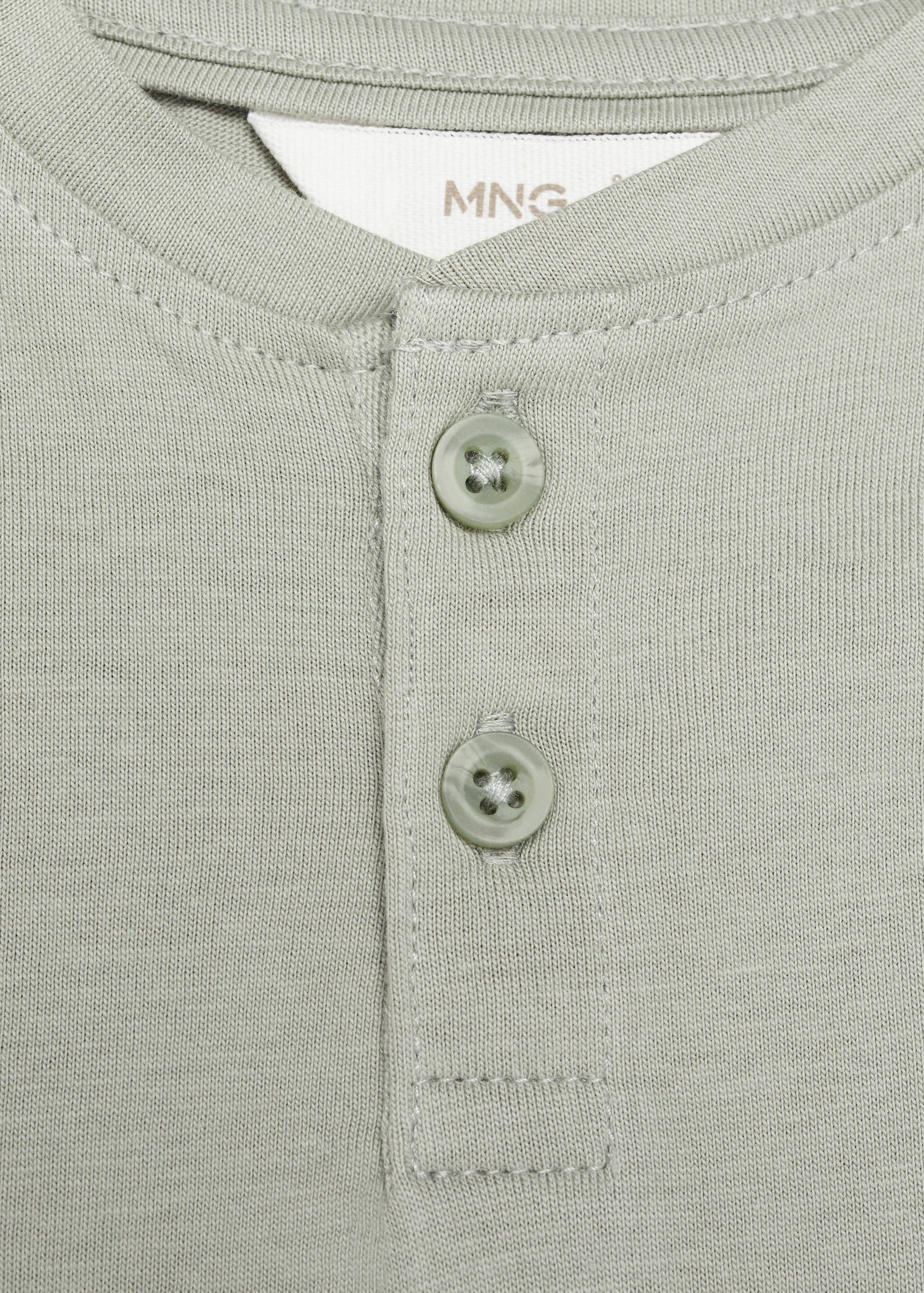 T-shirt basique en coton - Détail de l'article 8