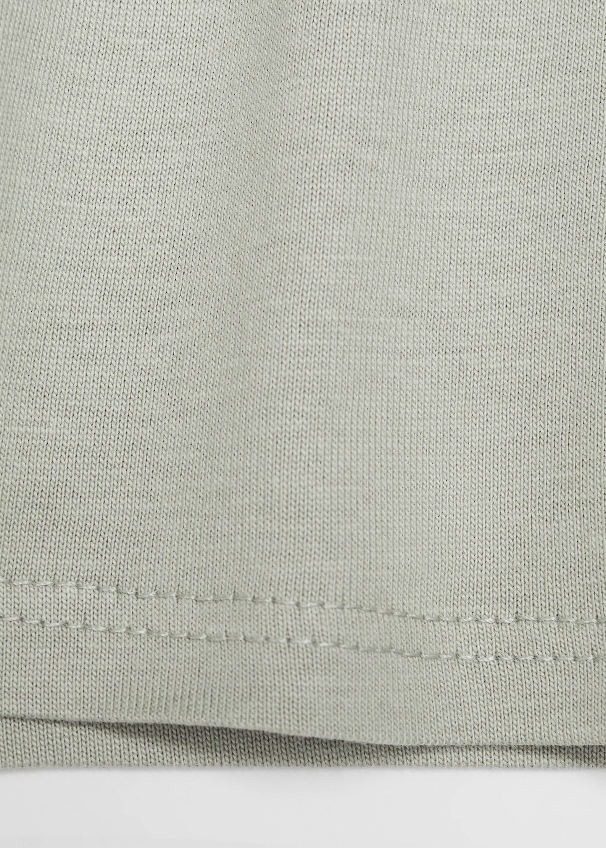 T-shirt basique en coton - Détail de l'article 0