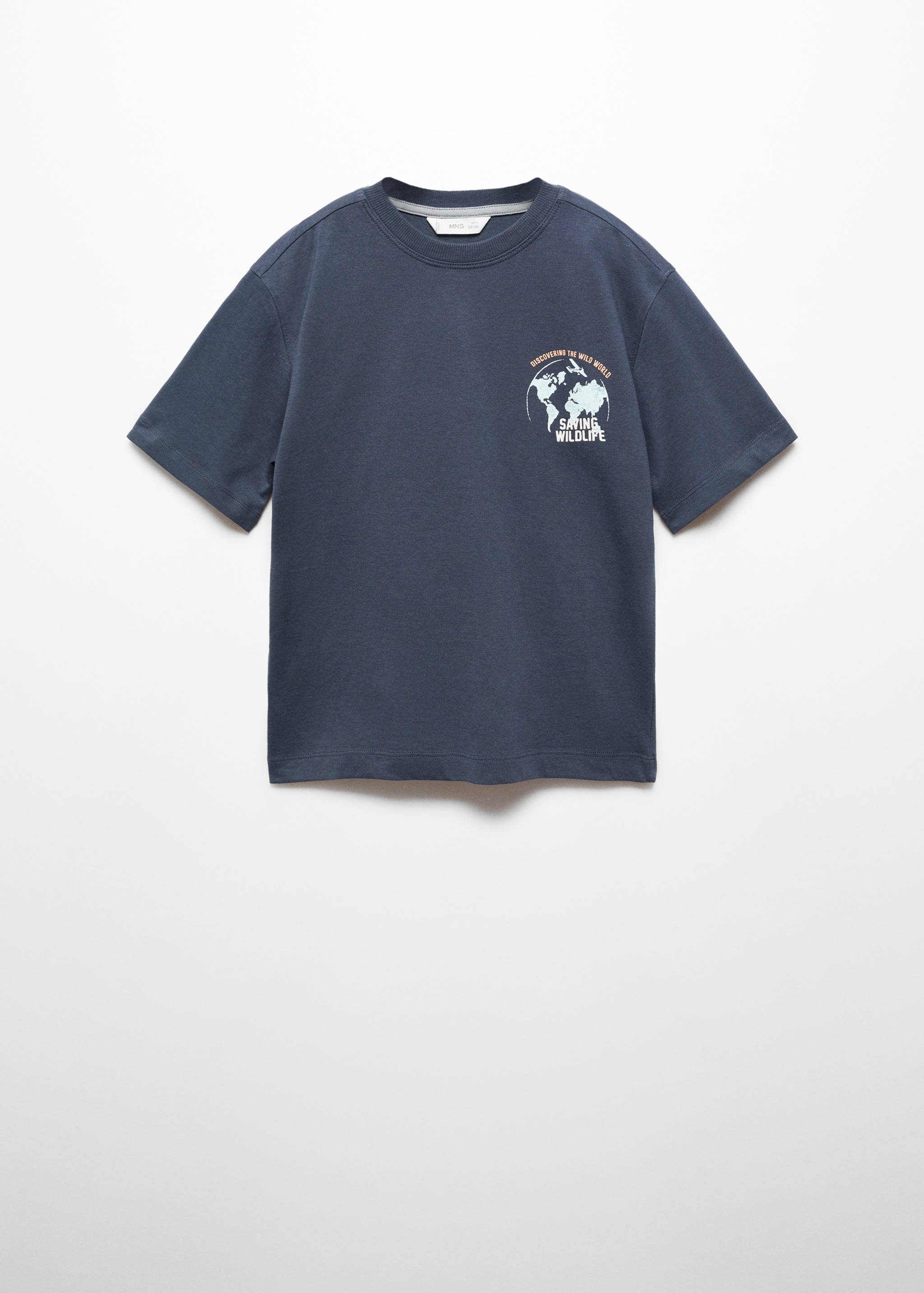 T-shirt message imprimé - Article sans modèle