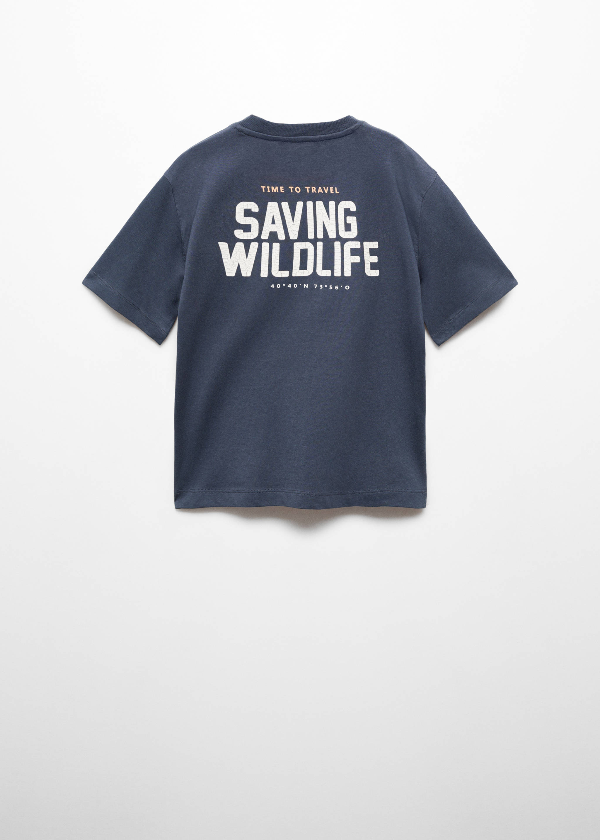 T-shirt message imprimé - Verso de l’article