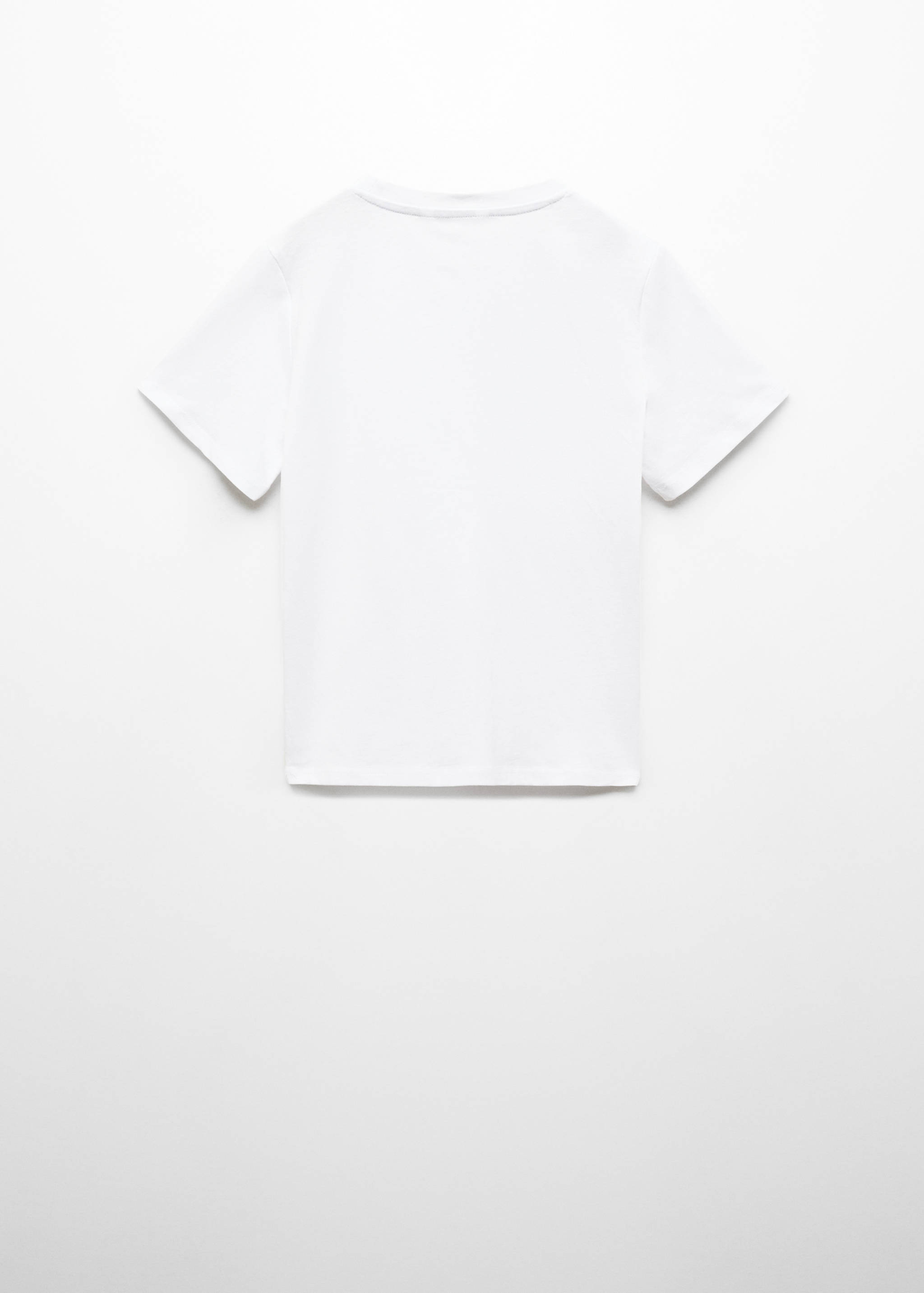 Essential cotton-blend T-shirt - Reverse of the article