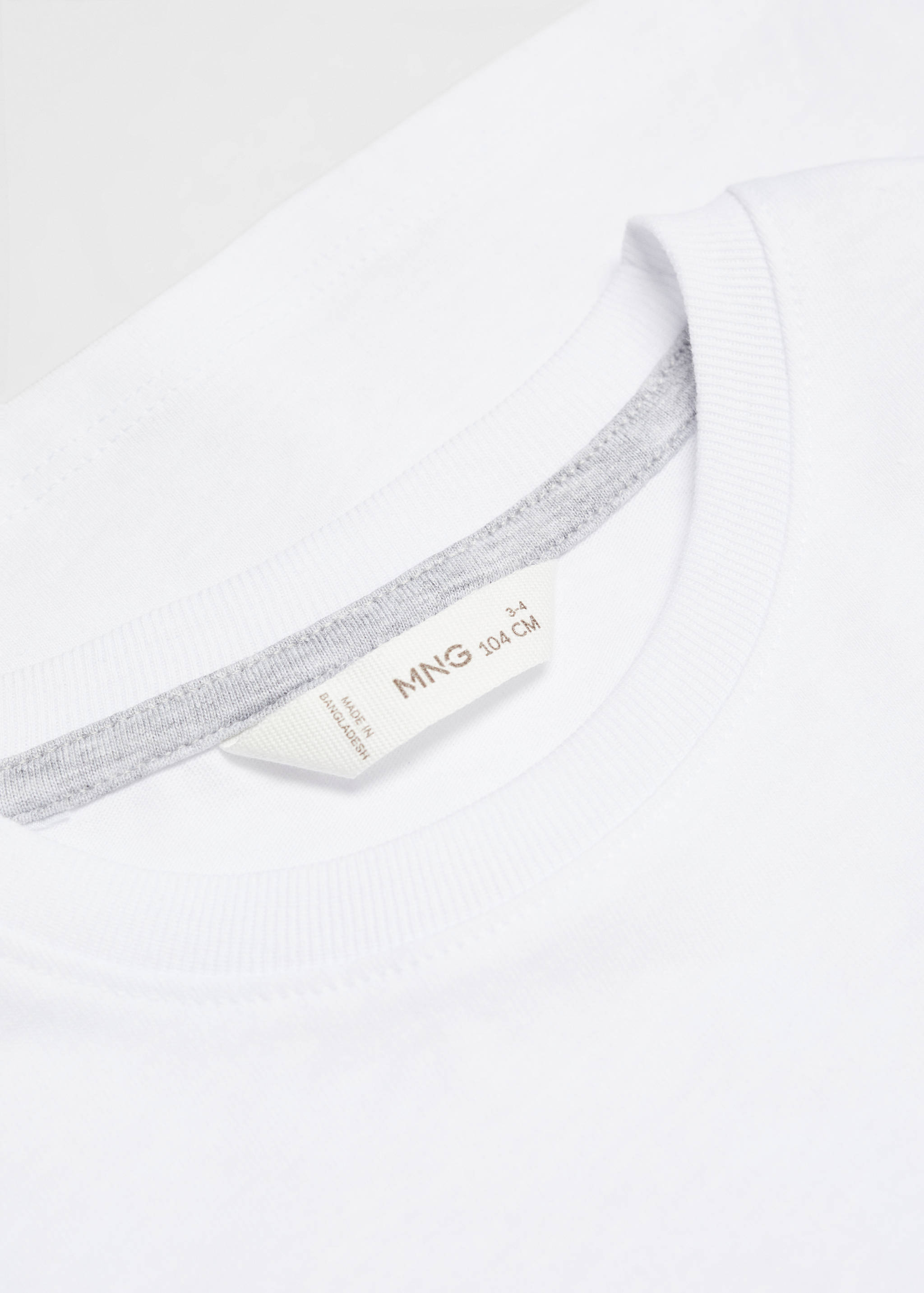 Essential cotton-blend T-shirt - Details of the article 8
