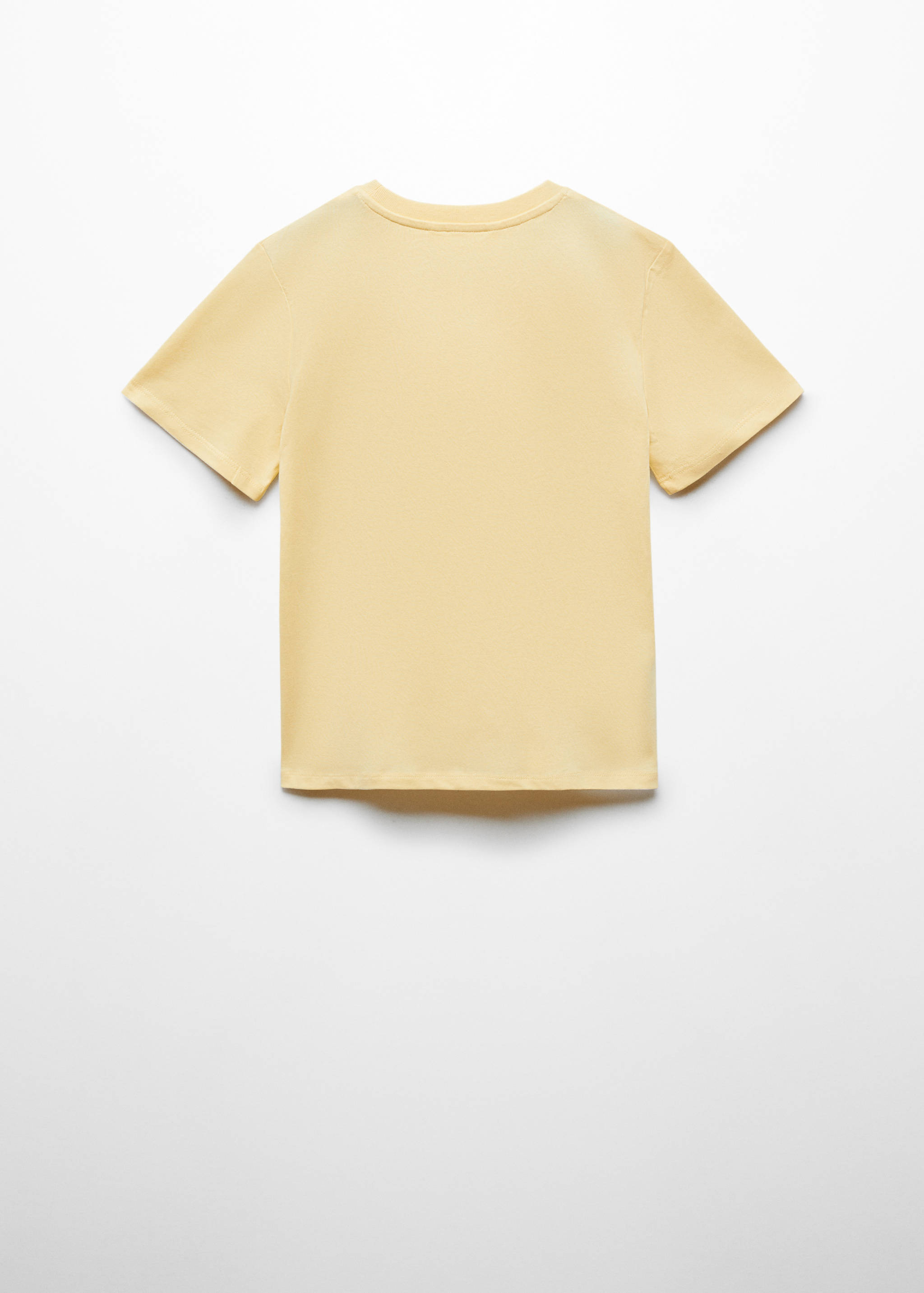 Essential cotton-blend T-shirt - Reverse of the article