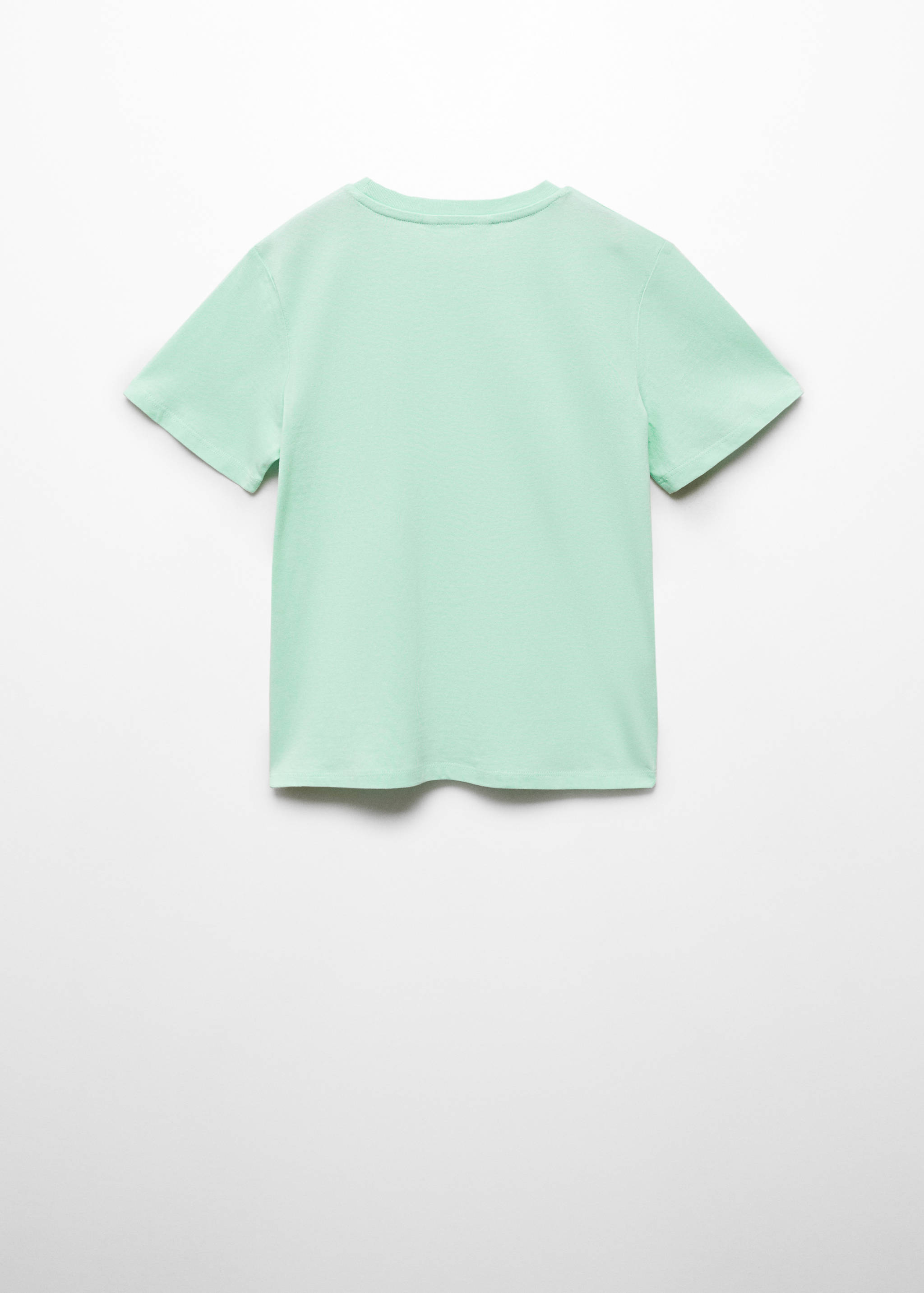 Essential cotton-blend T-shirt - Reverse of the article
