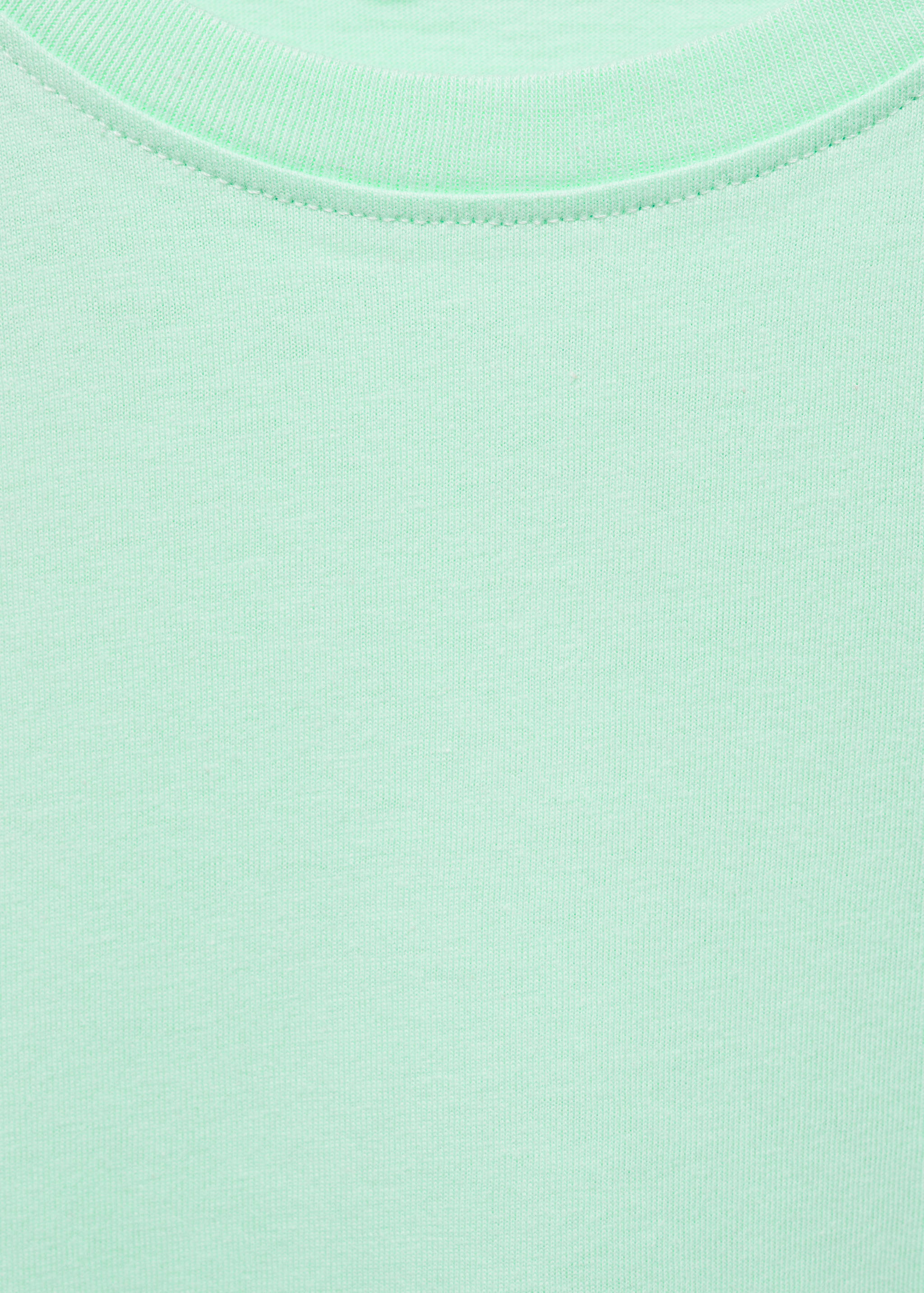 Essential cotton-blend T-shirt - Details of the article 8
