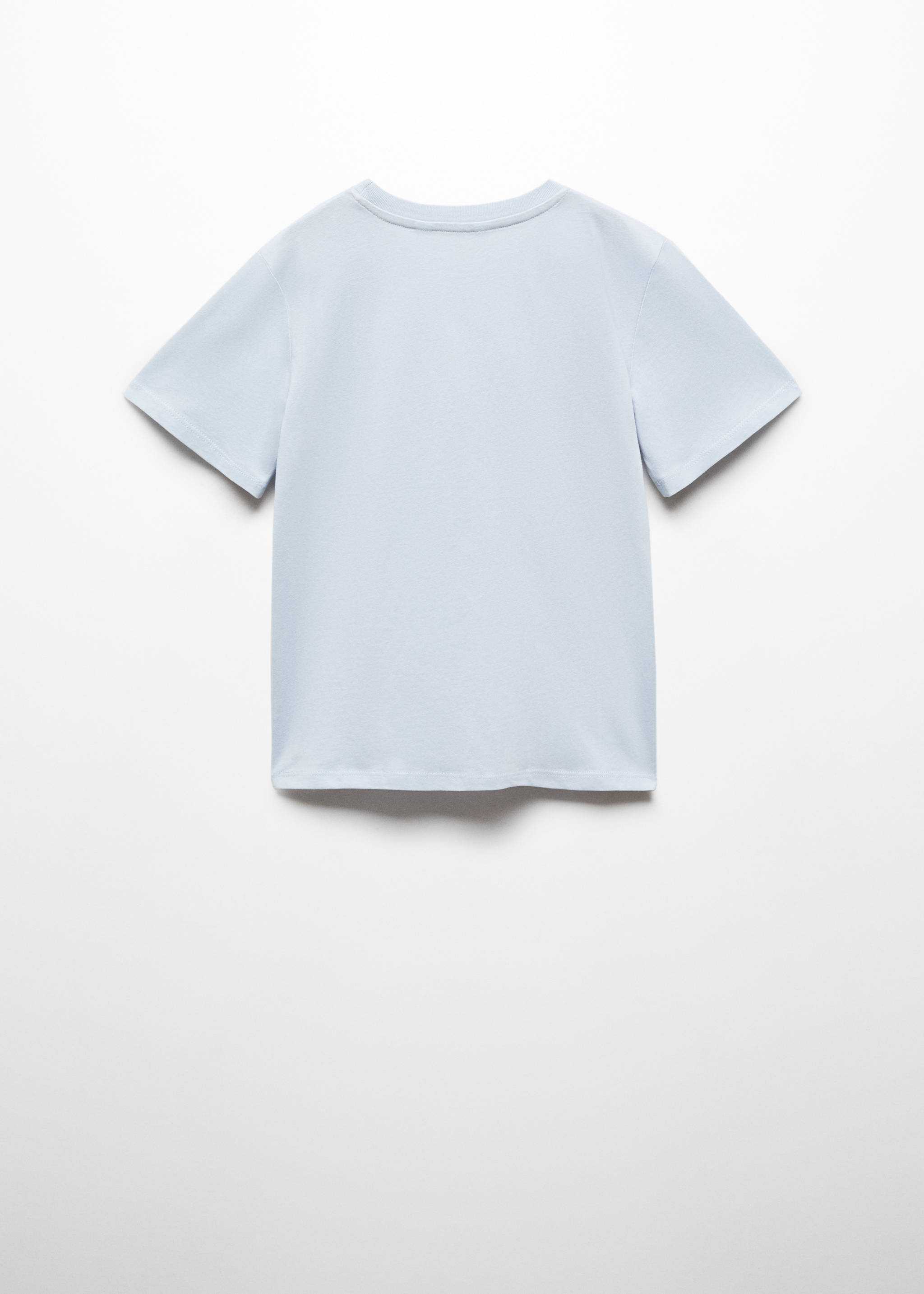 Essential cotton-blend T-shirt - Reverse of the article