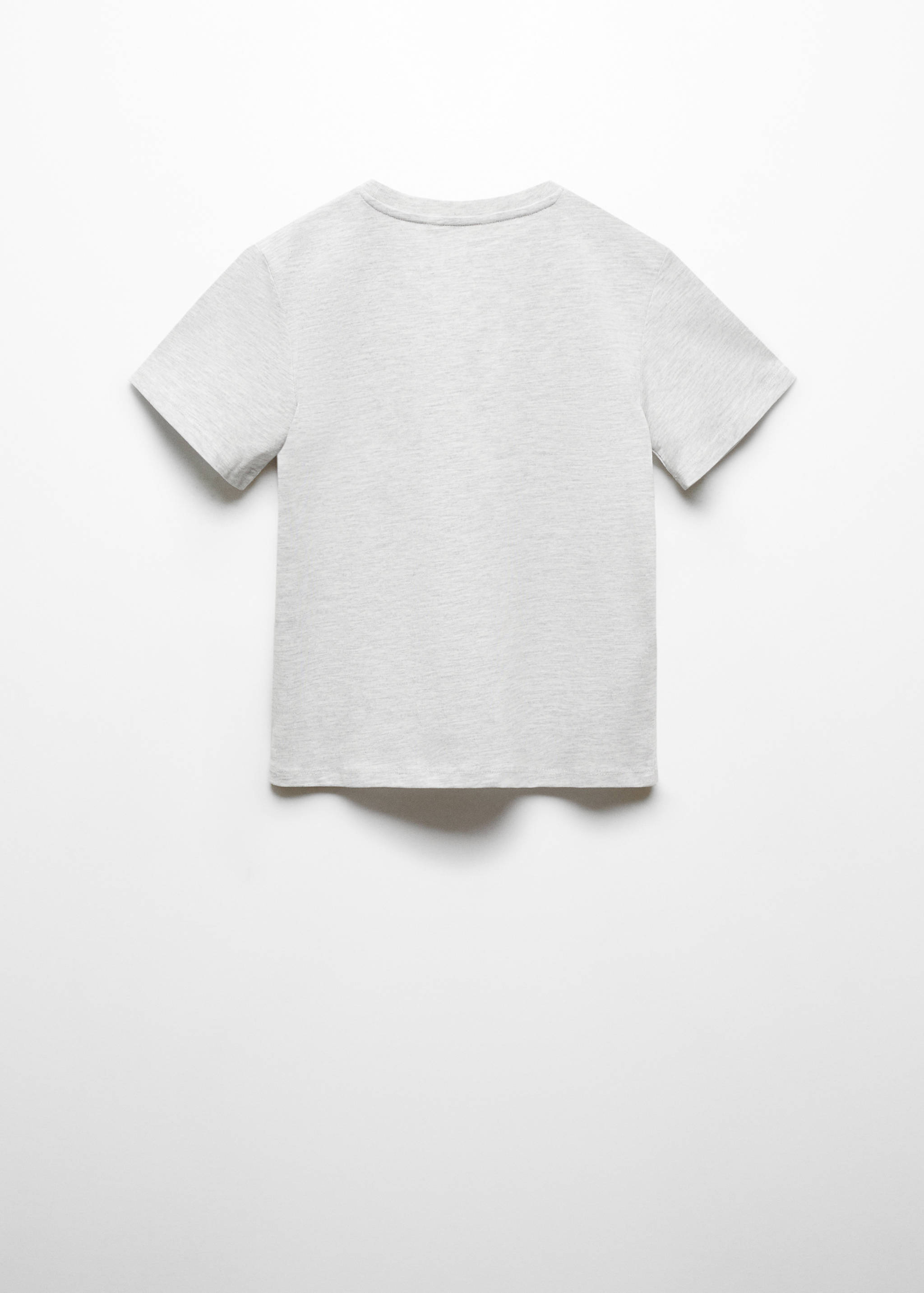 Essential cotton-blend T-shirt - Reverse of the article