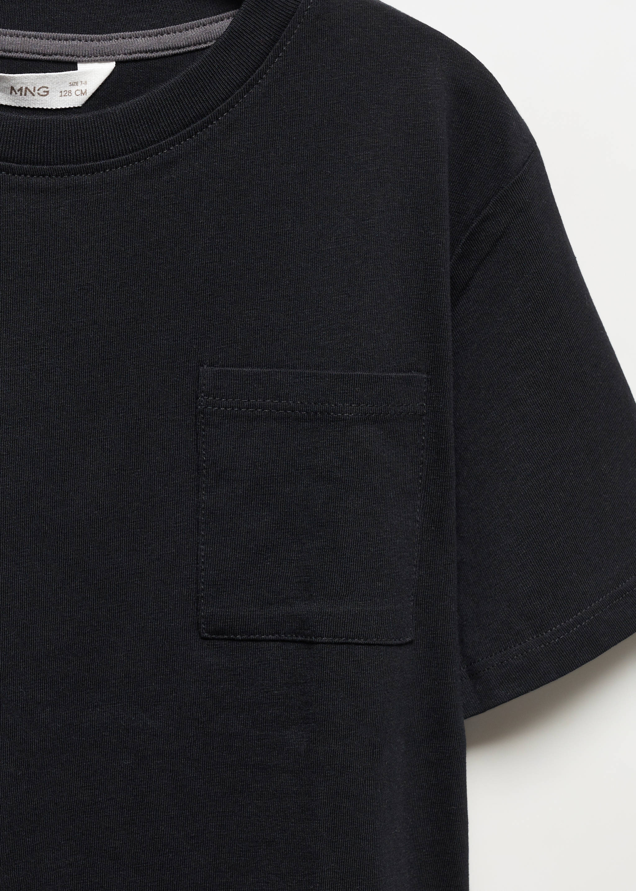 Essential cotton-blend T-shirt - Details of the article 8
