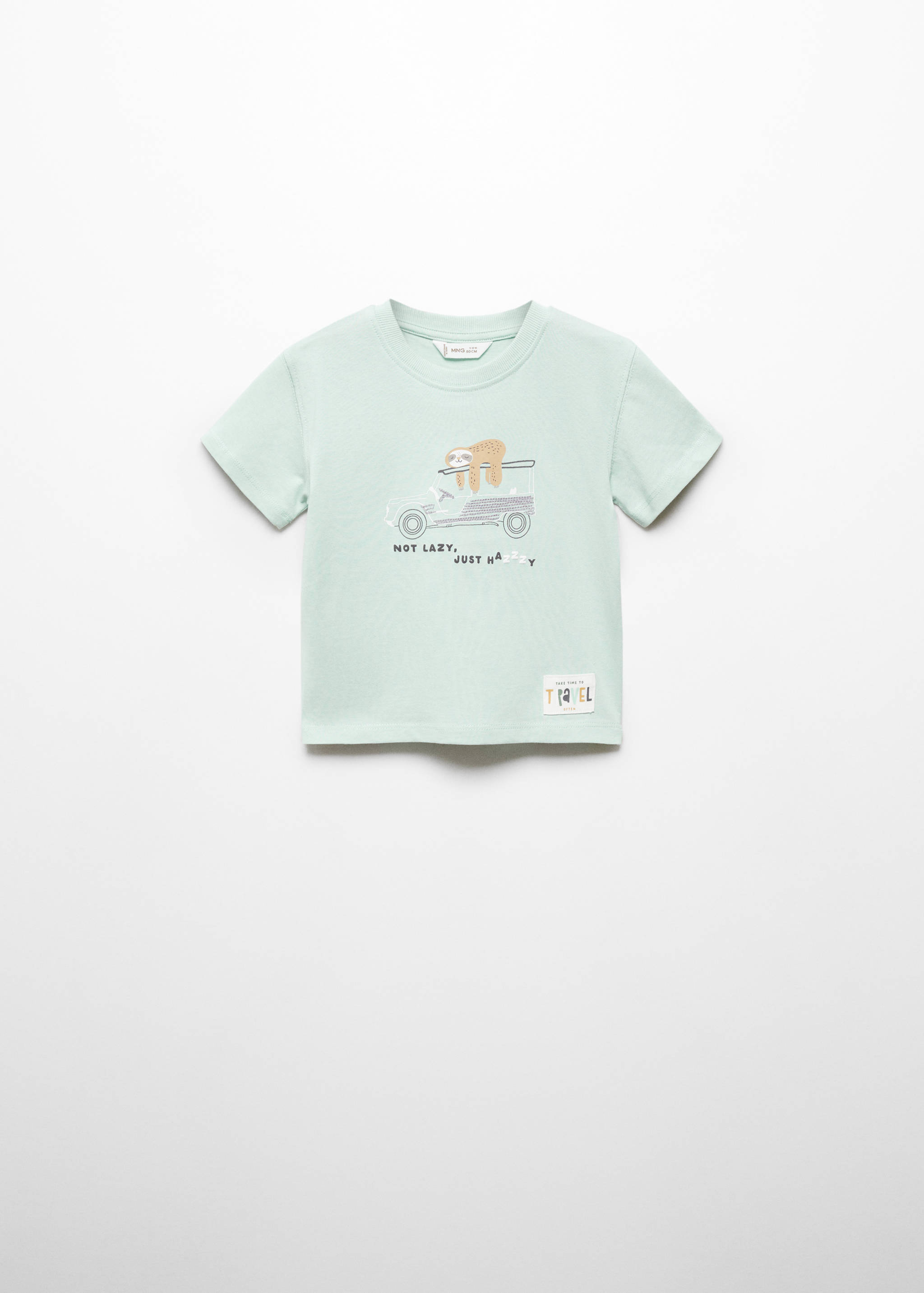 T-shirt en coton à dessin - Article sans modèle