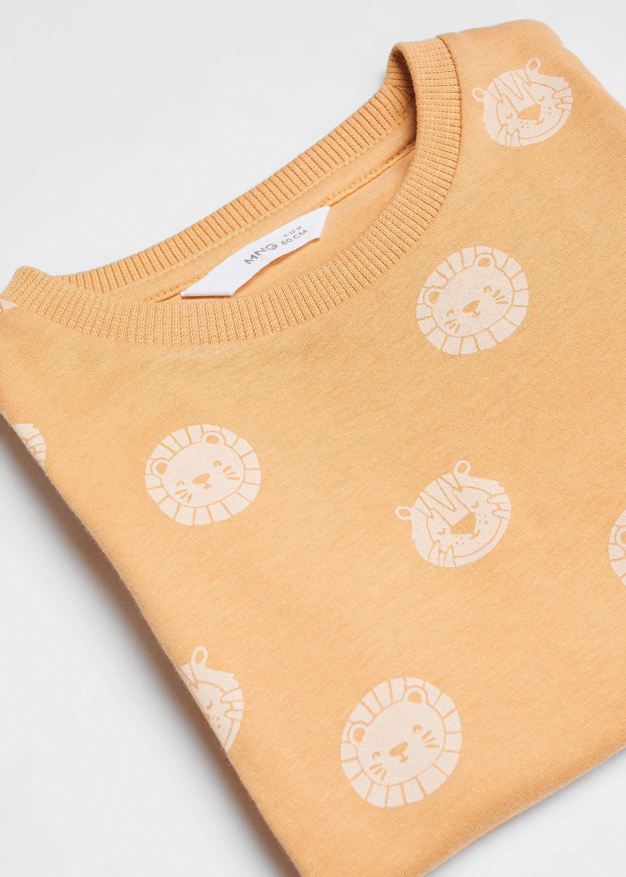 T-shirt imprimé lion - Détail de l'article 0