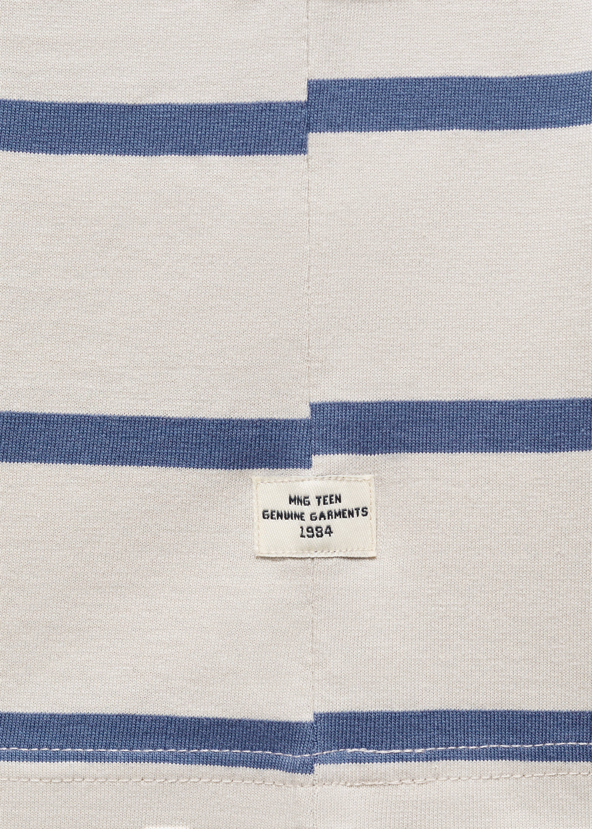 Striped cotton T-shirt - Details of the article 8