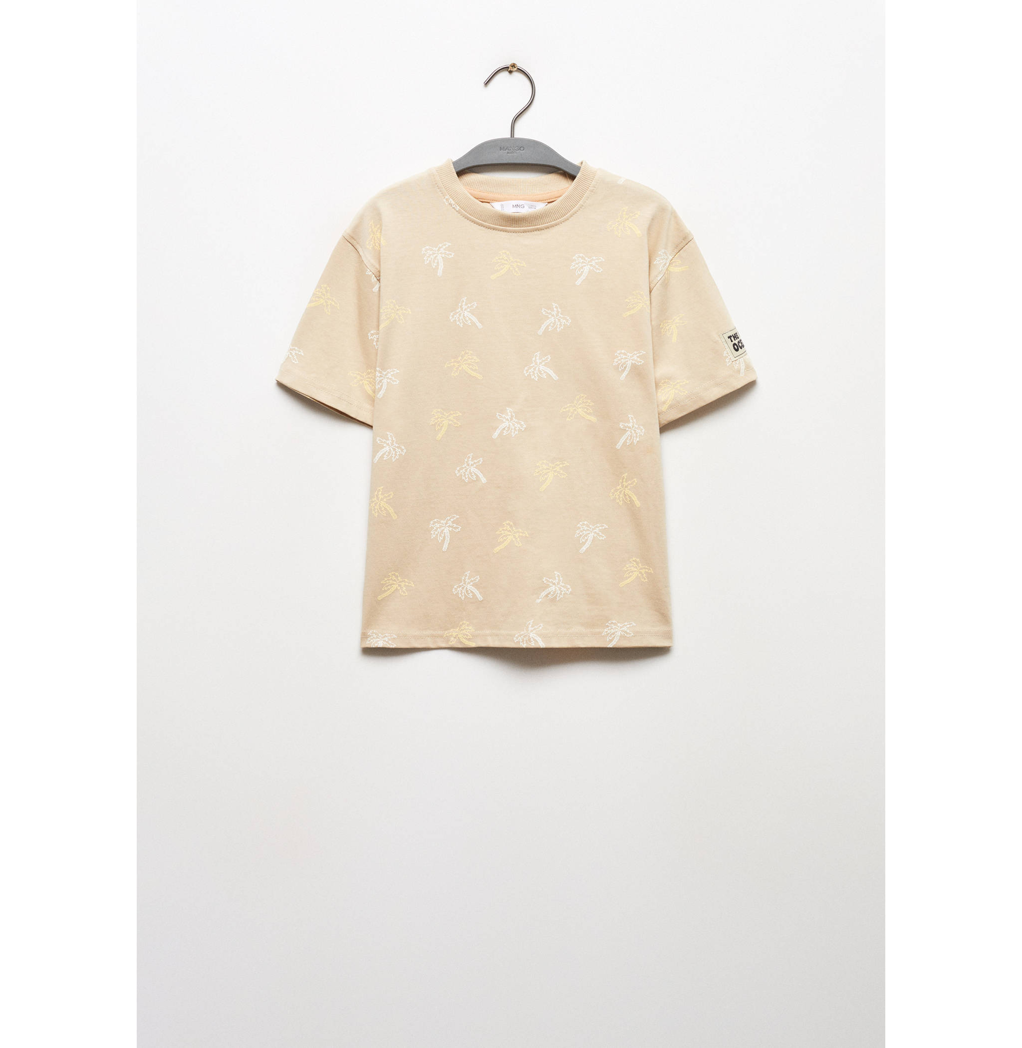 T-shirt imprimé palmiers - Article sans modèle