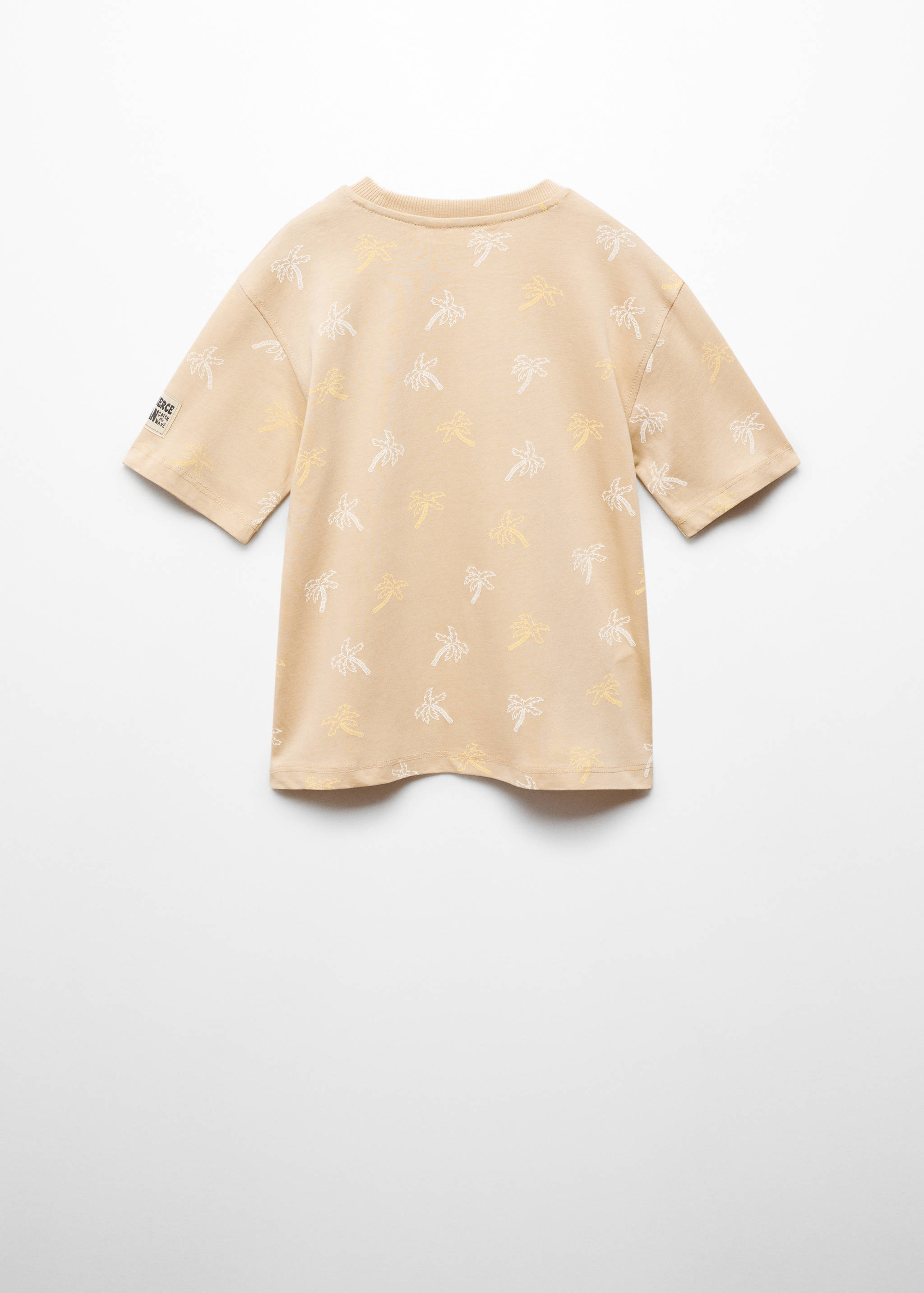 T-shirt imprimé palmiers - Verso de l’article