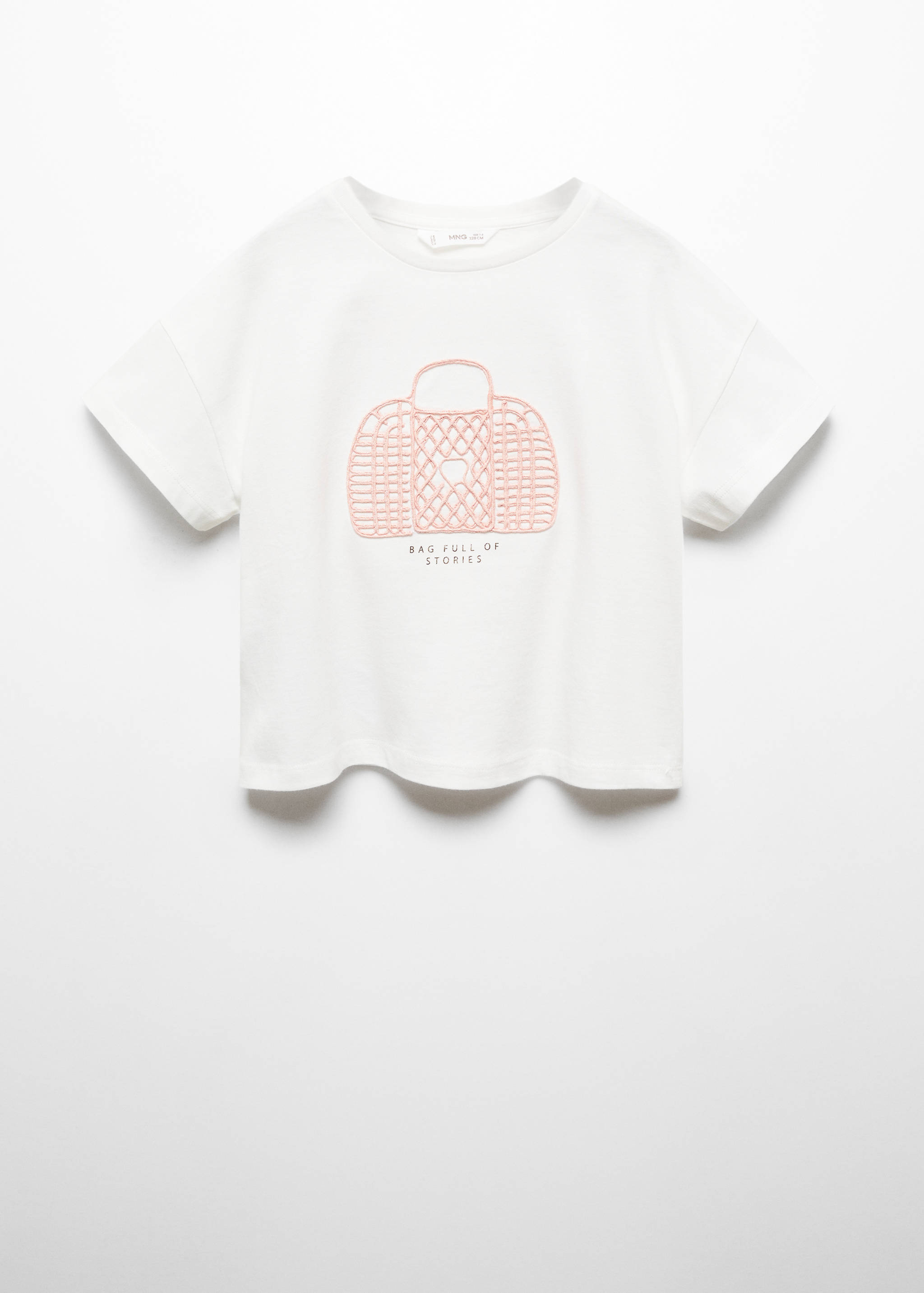 Embossed printed t-shirt - Article without model