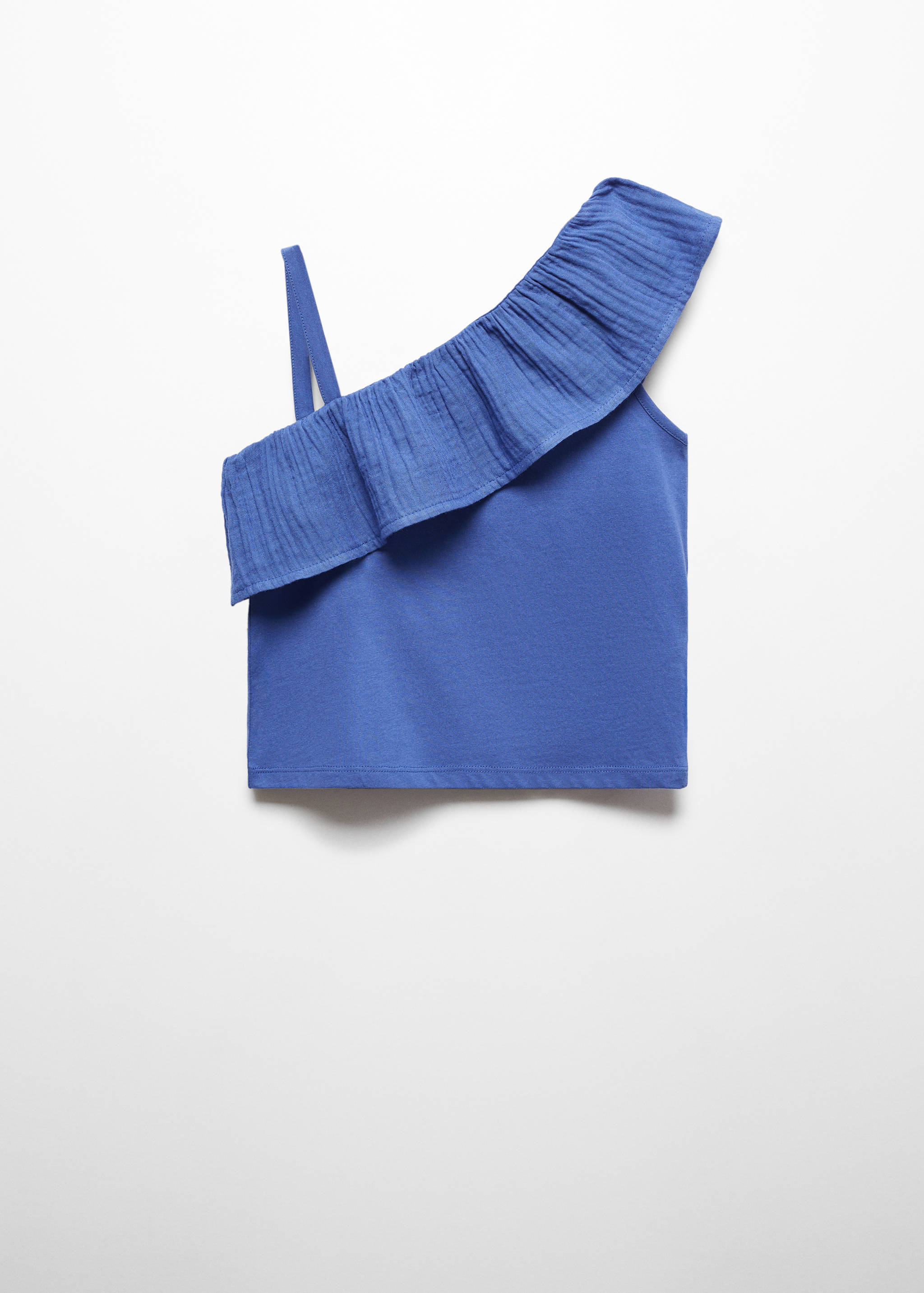 T-shirt asymétrique volanté - Verso de l’article