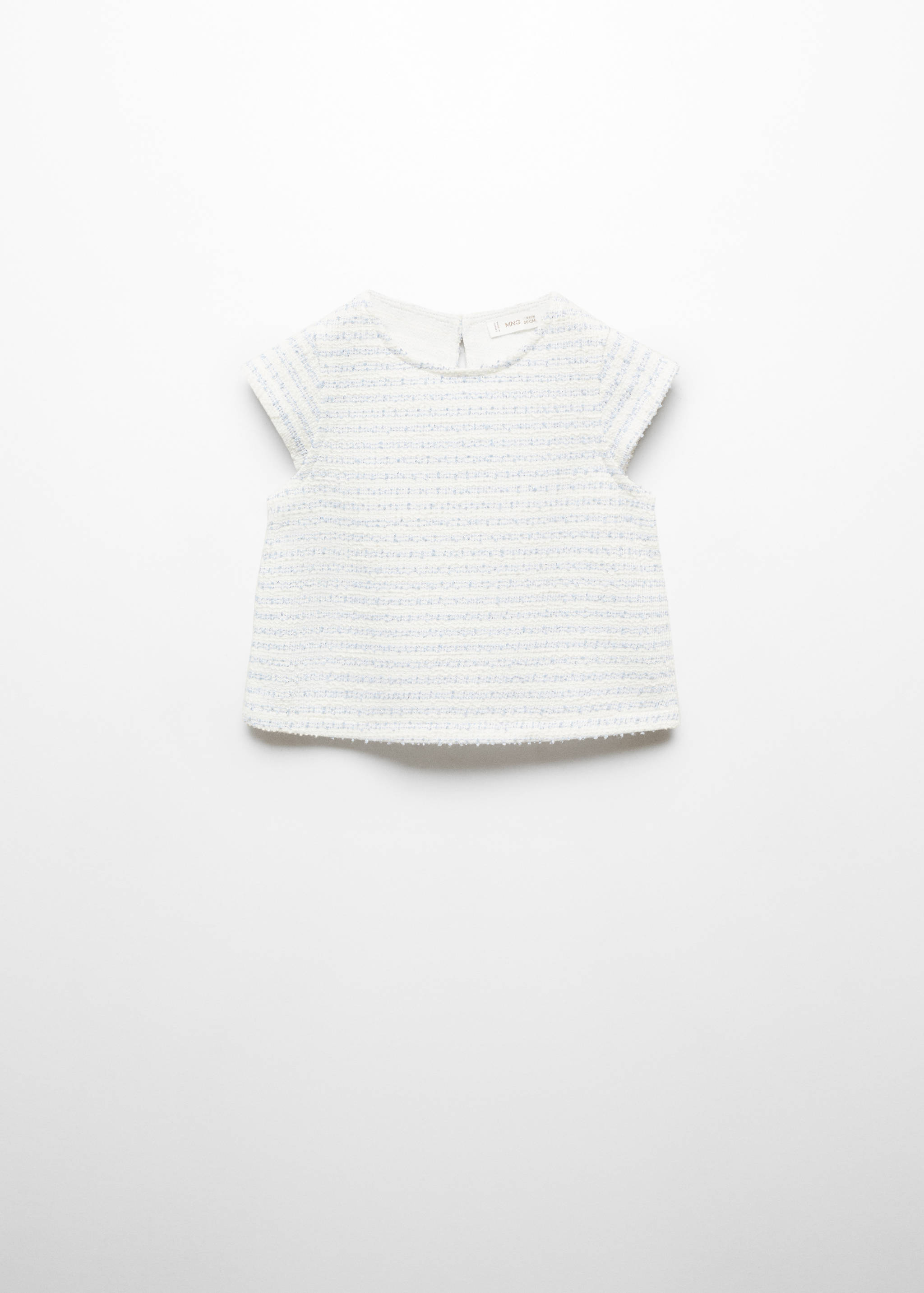 Textured wrapped T-shirt - Article without model