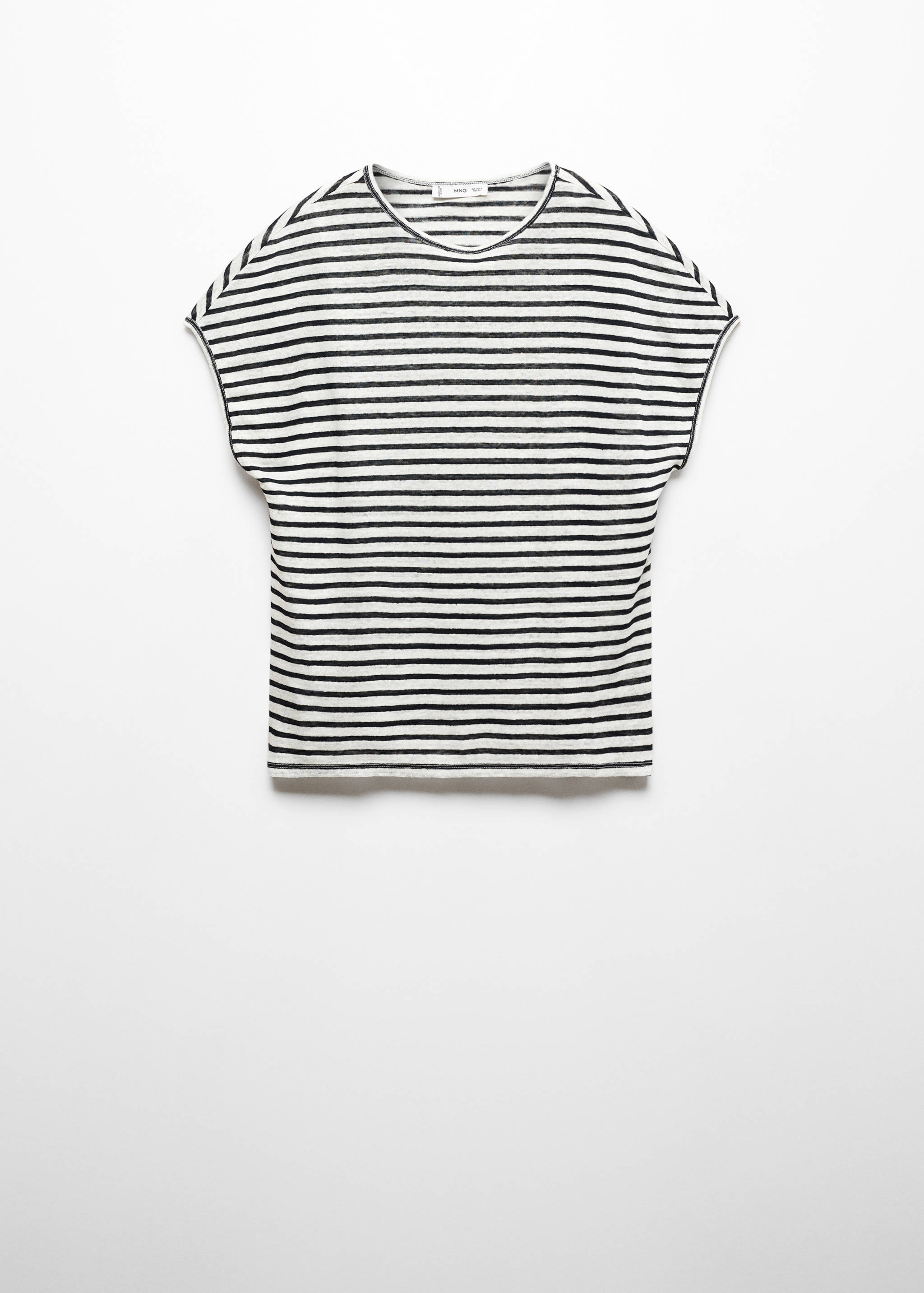 T-shirt 100 % lin - Article sans modèle