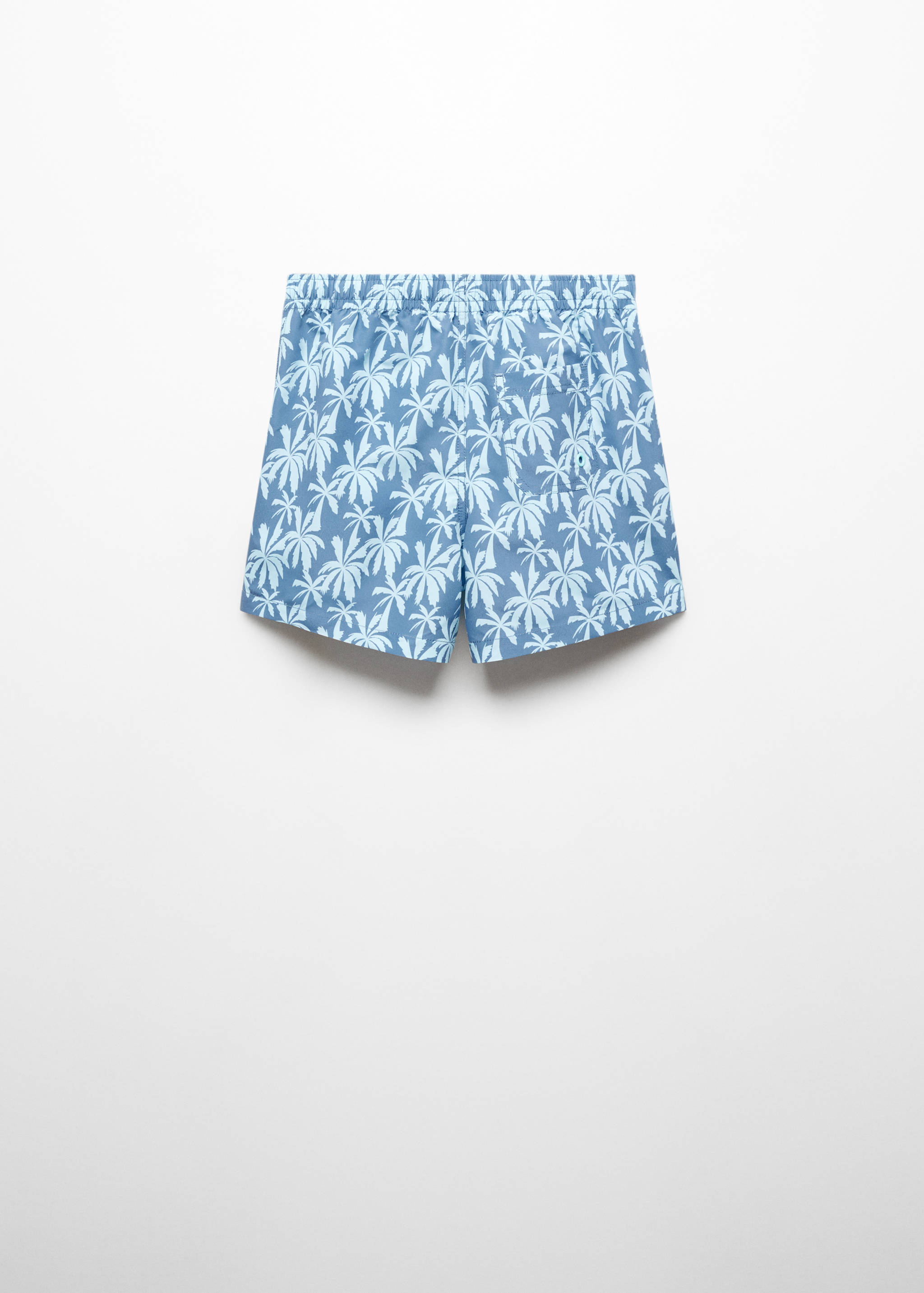 Maillot de bain imprimé palmiers - Verso de l’article