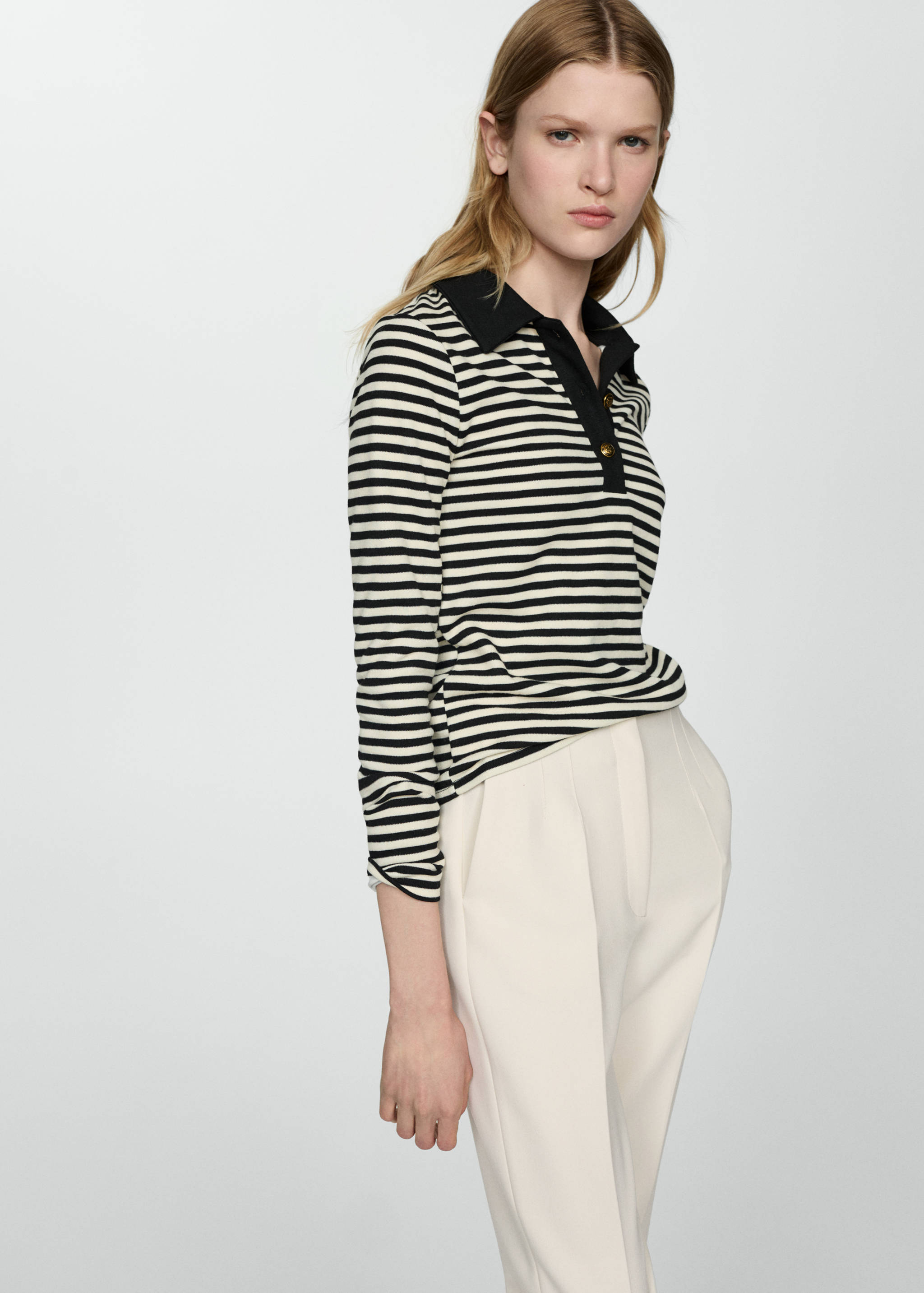 Pantalon à pinces - Détail de l'article 1