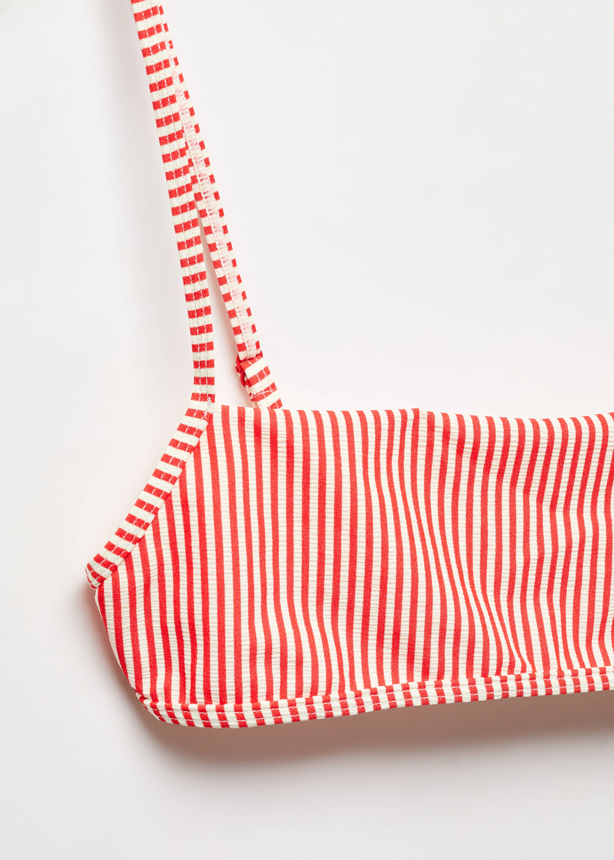 Striped bikini top - Details of the article 8