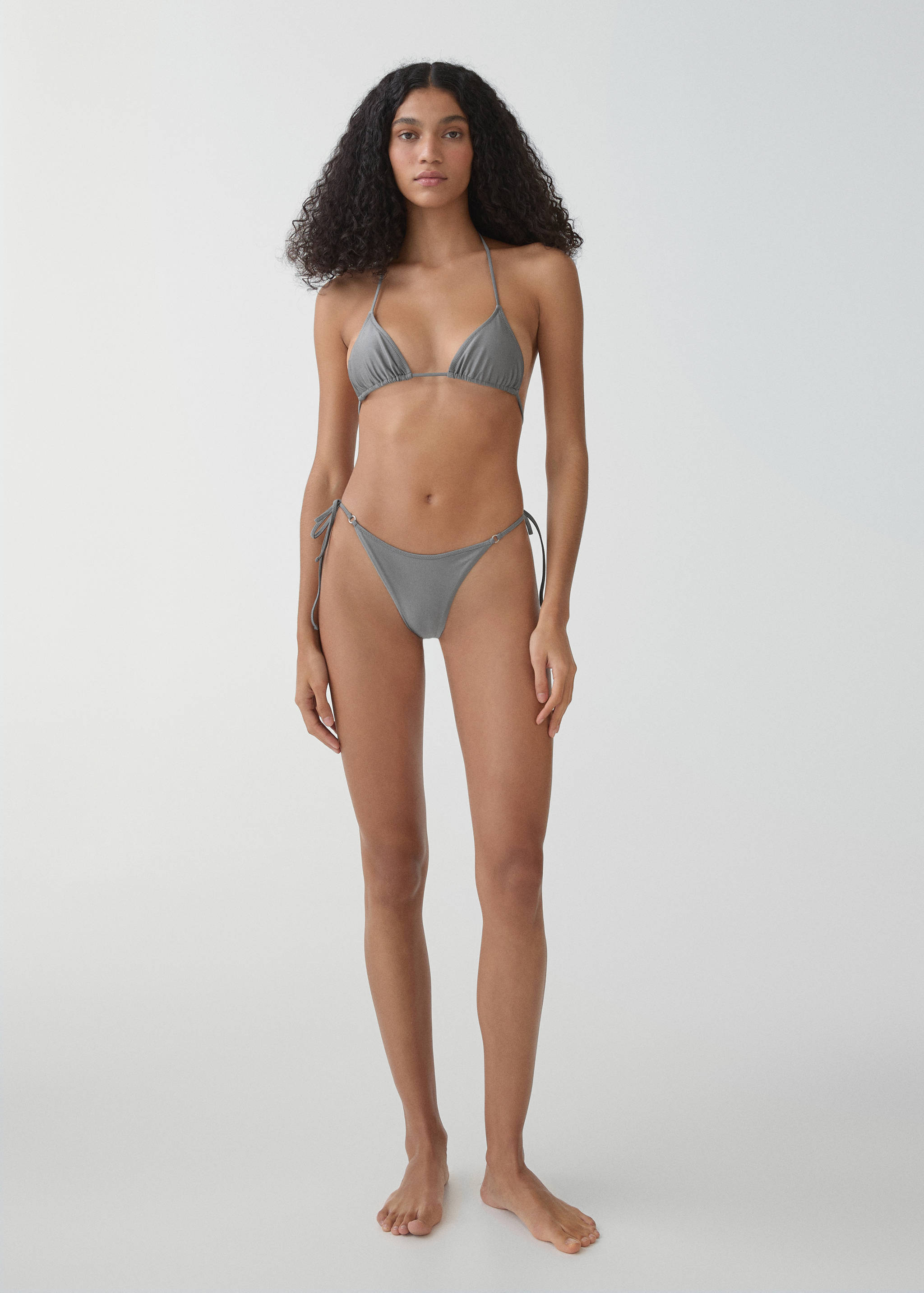 Metallic bikini top - General plane