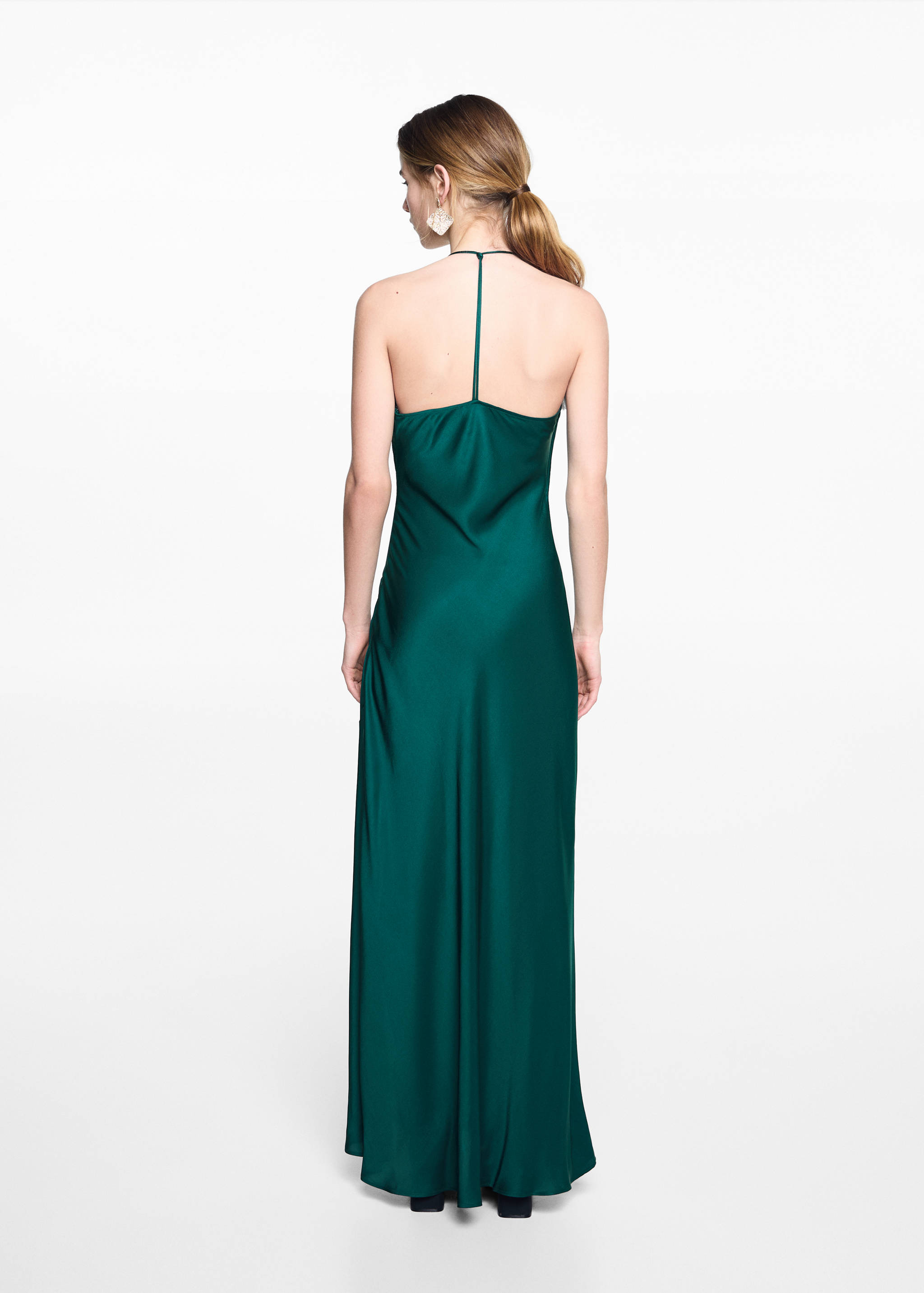 Vestido largo abertura - Reverso del artículo