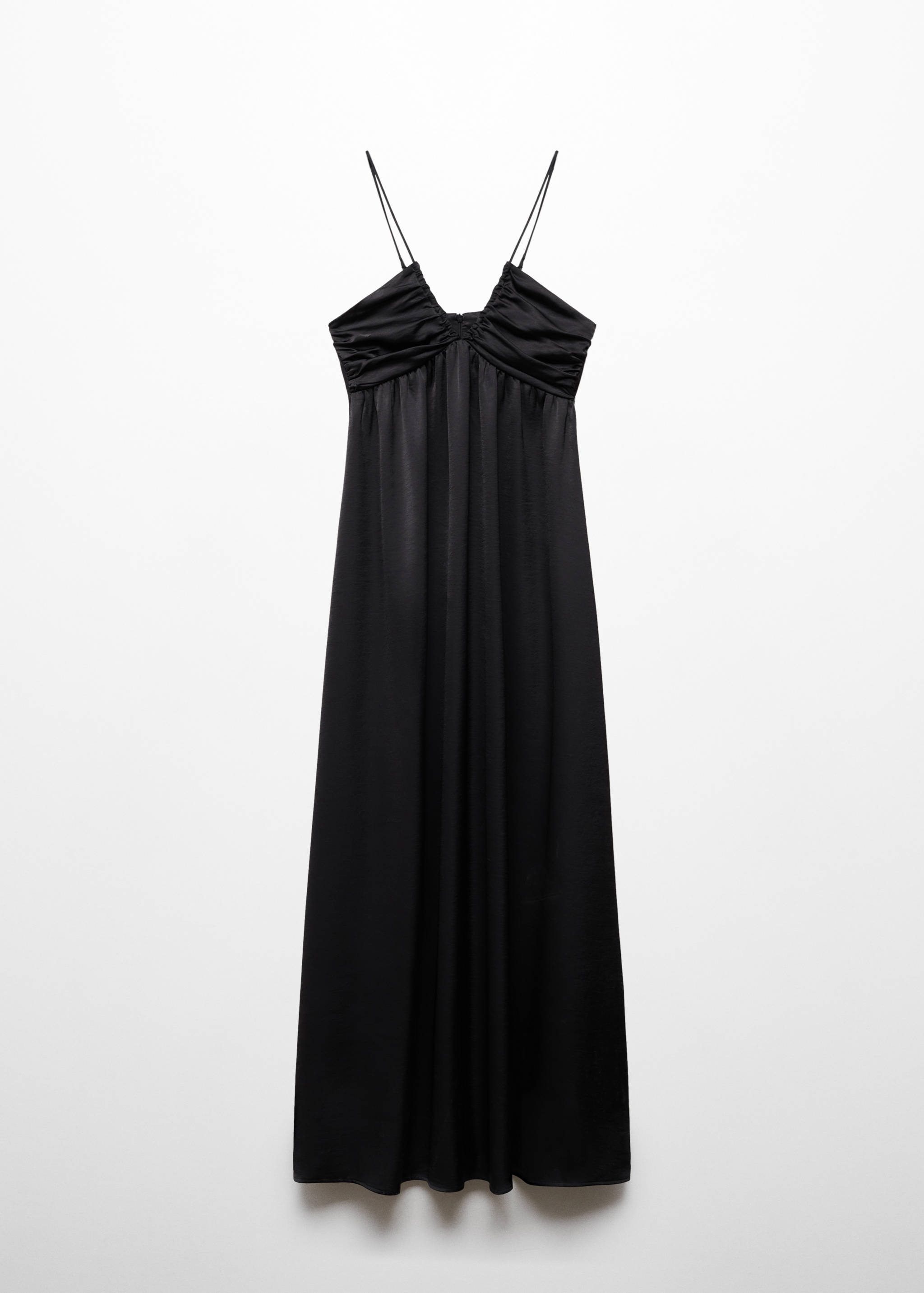 Pleated long dress - Article without model