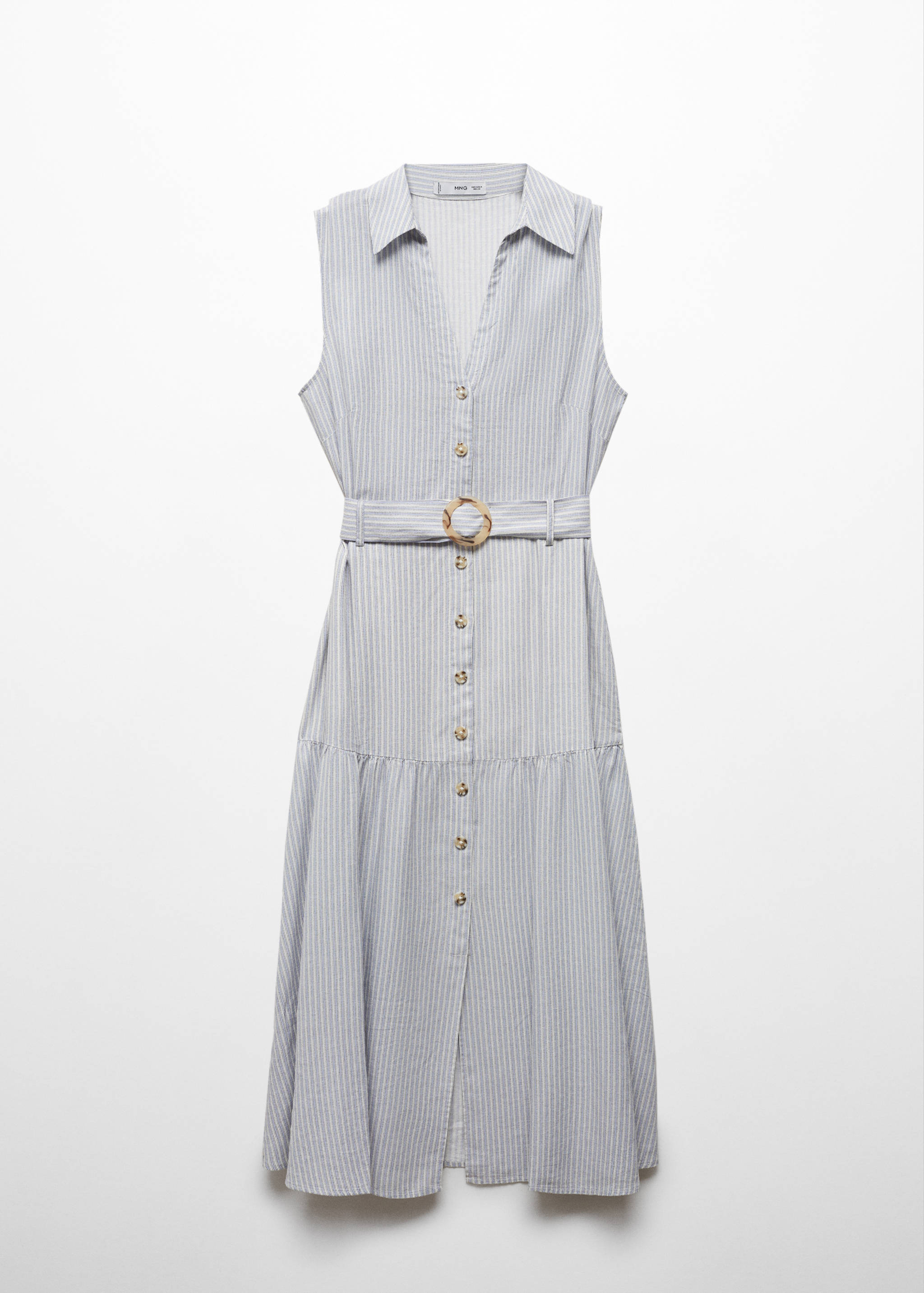 Belt shirt dress - Article without model