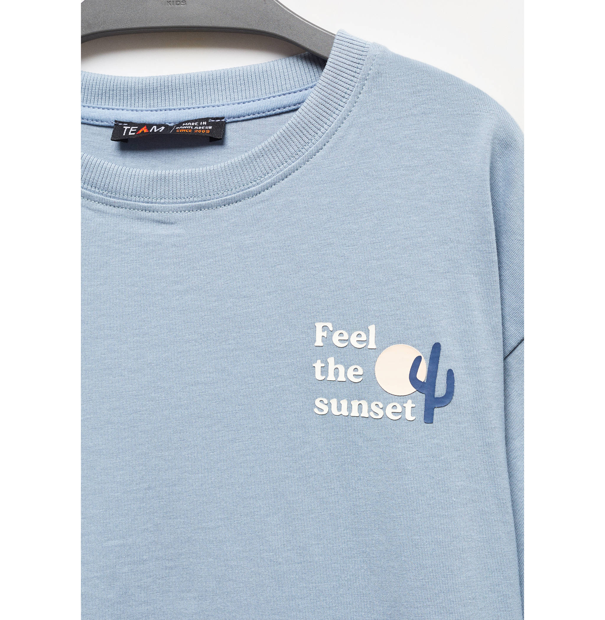 Printed cotton-blend T-shirt - Details of the article 8