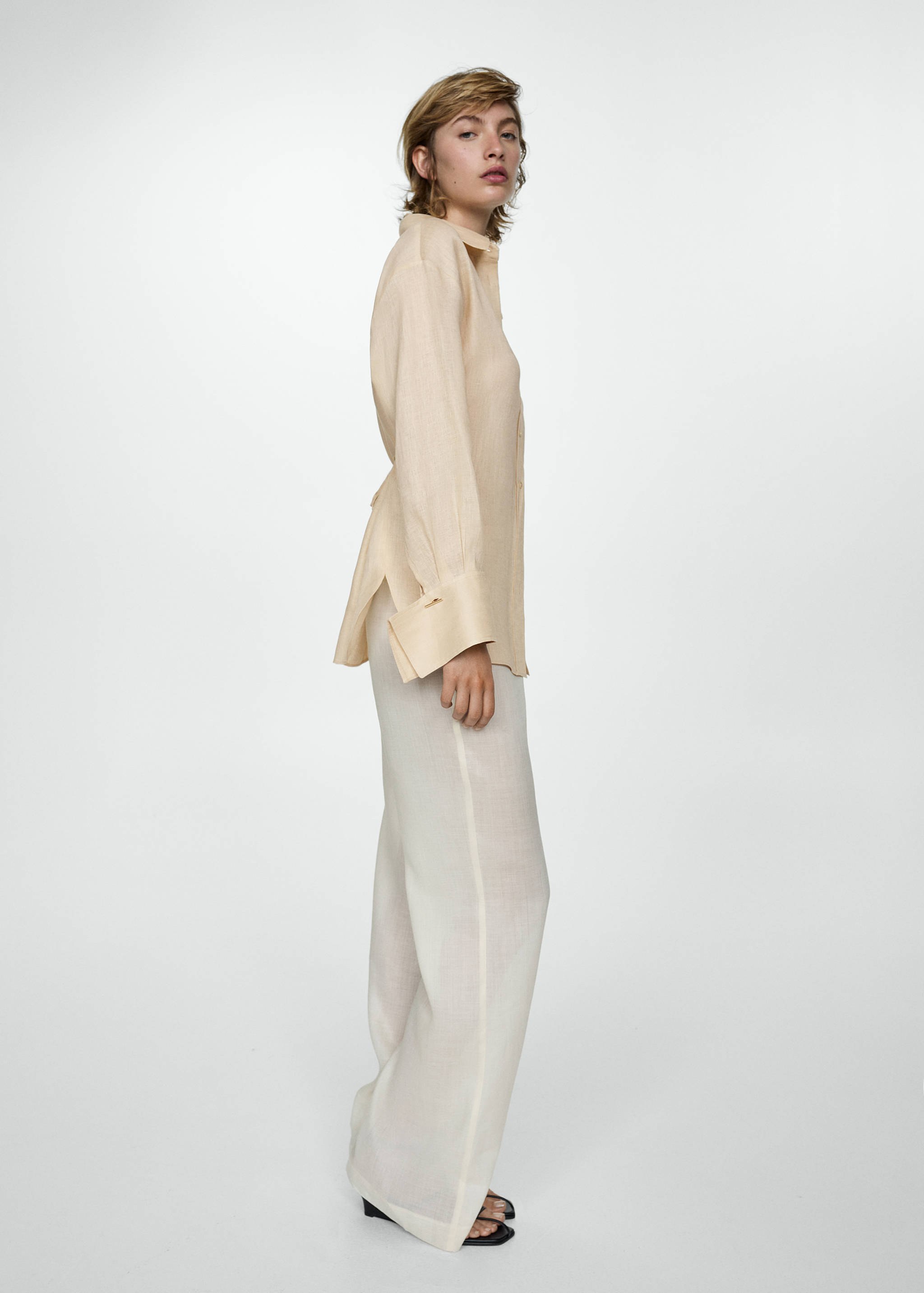 Chemise lin détail nœud - Détail de l'article 2