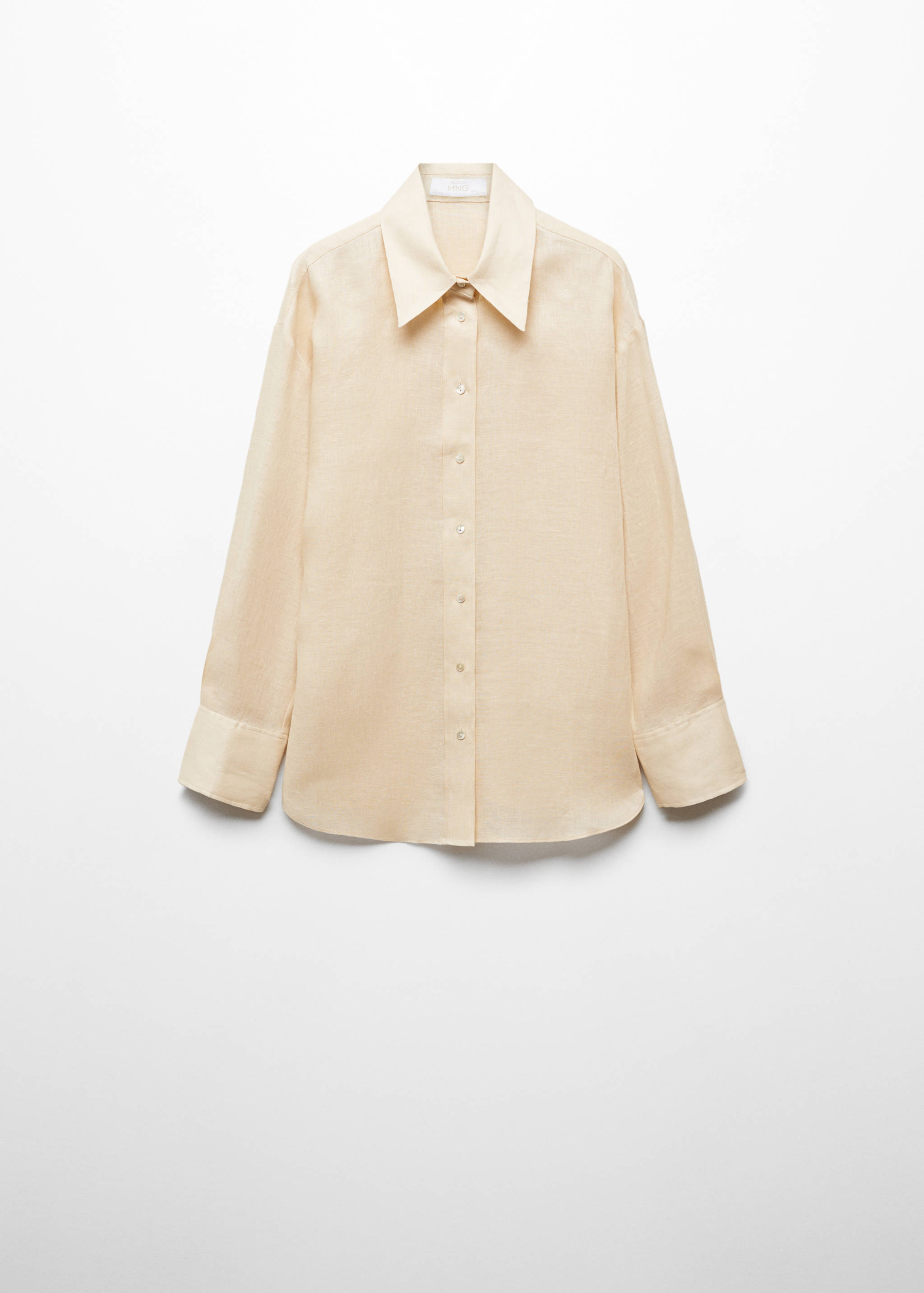 Chemise lin détail nœud - Article sans modèle